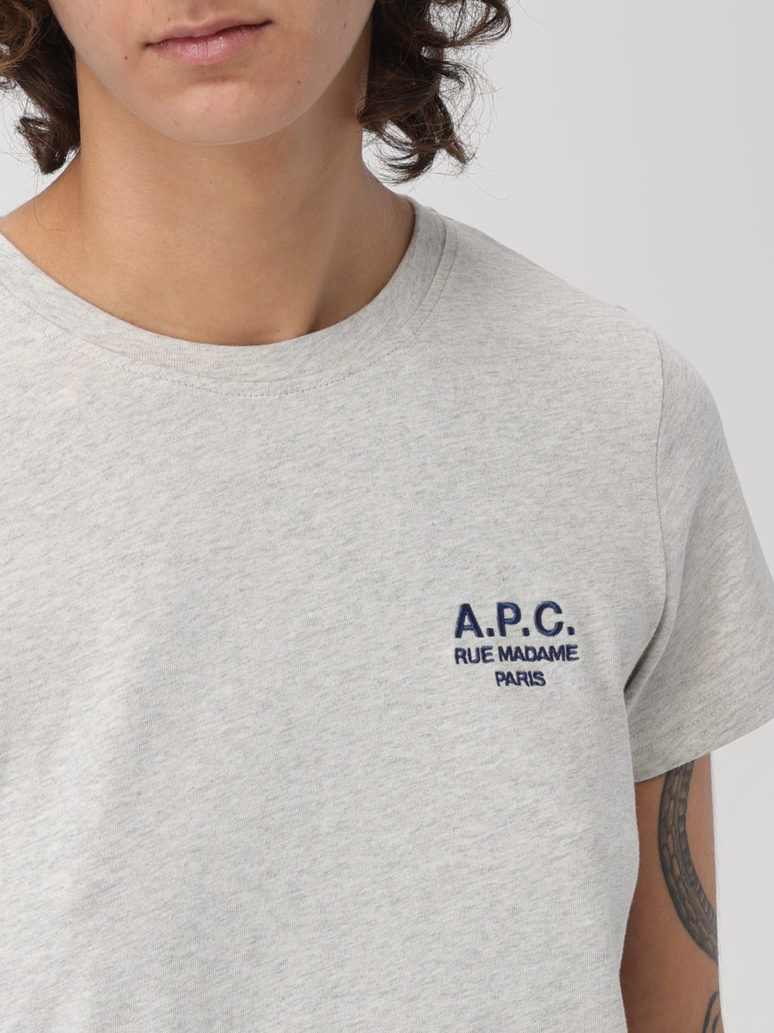 A.P.C. T-SHIRT: T-shirt damen A.P.C., Grau - Img 3