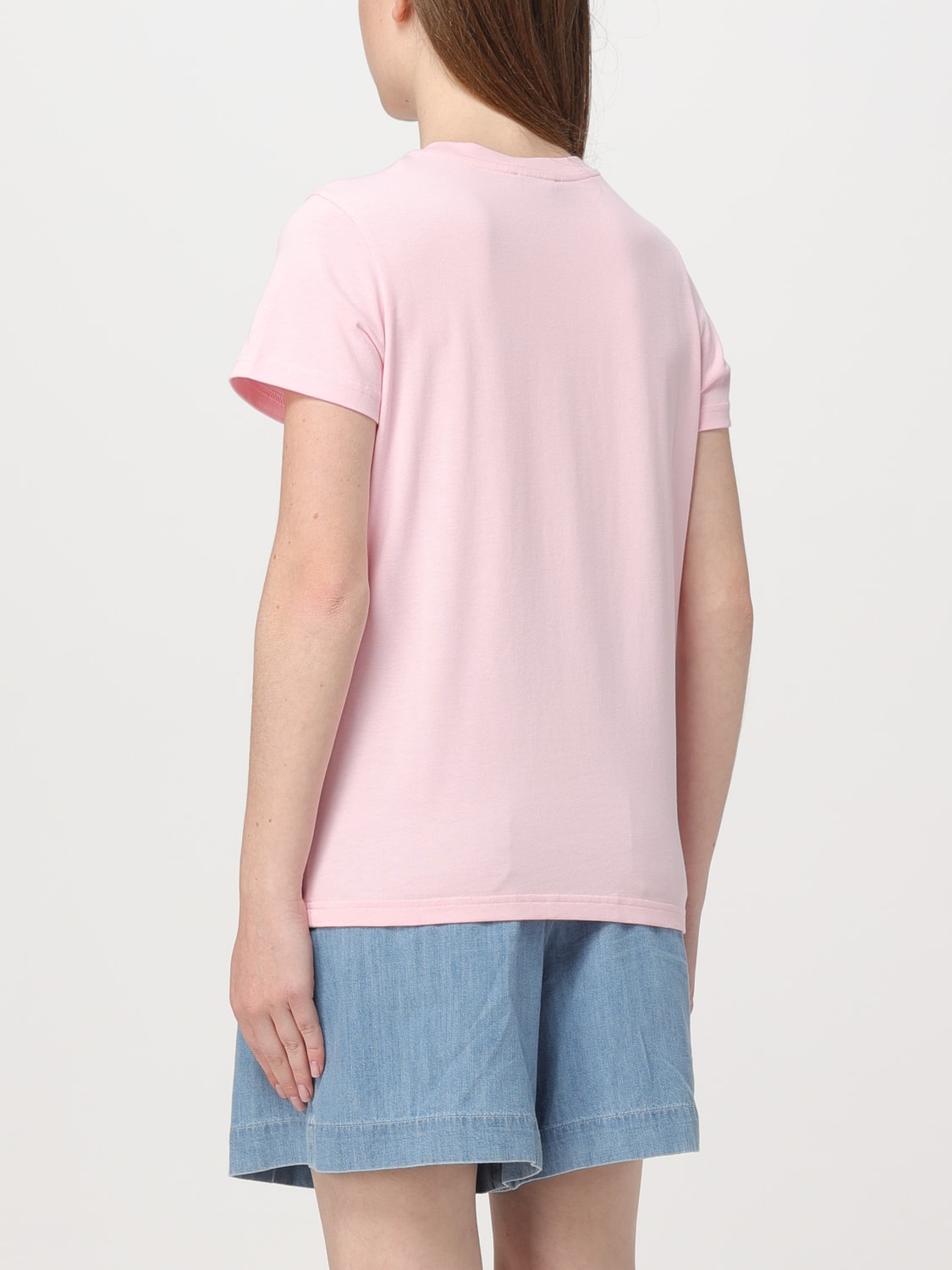 A.P.C. T-SHIRT: T-shirt woman A.P.C., Blush Pink - Img 3