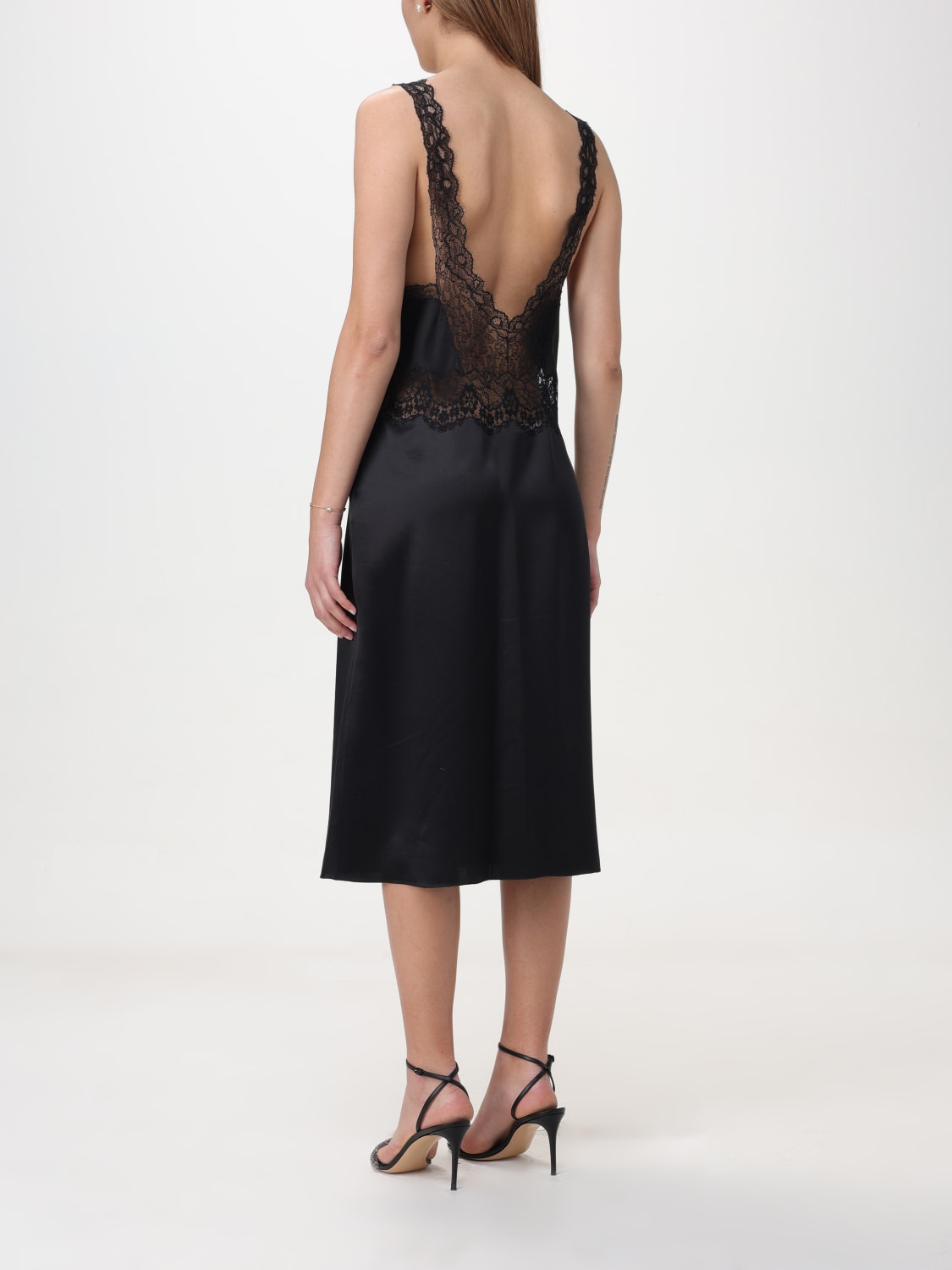 SAINT LAURENT DRESS: Dress woman Saint Laurent, Black - Img 2