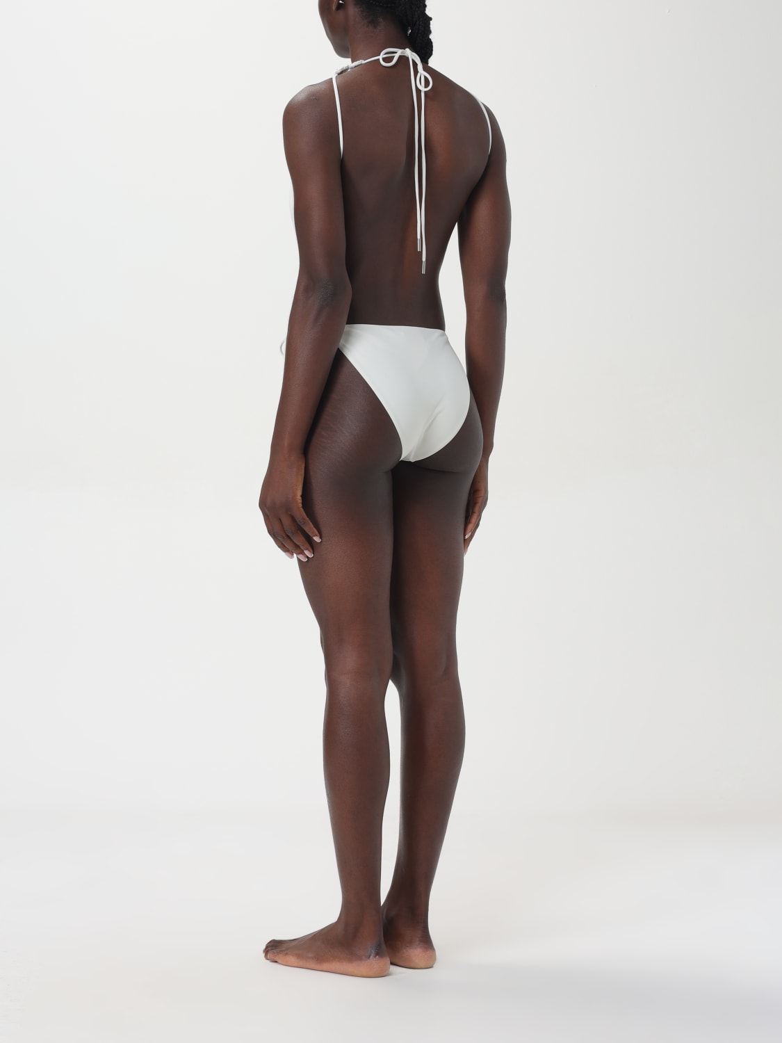 SAINT LAURENT SWIMSUIT: Swimsuit woman Saint Laurent, White - Img 2