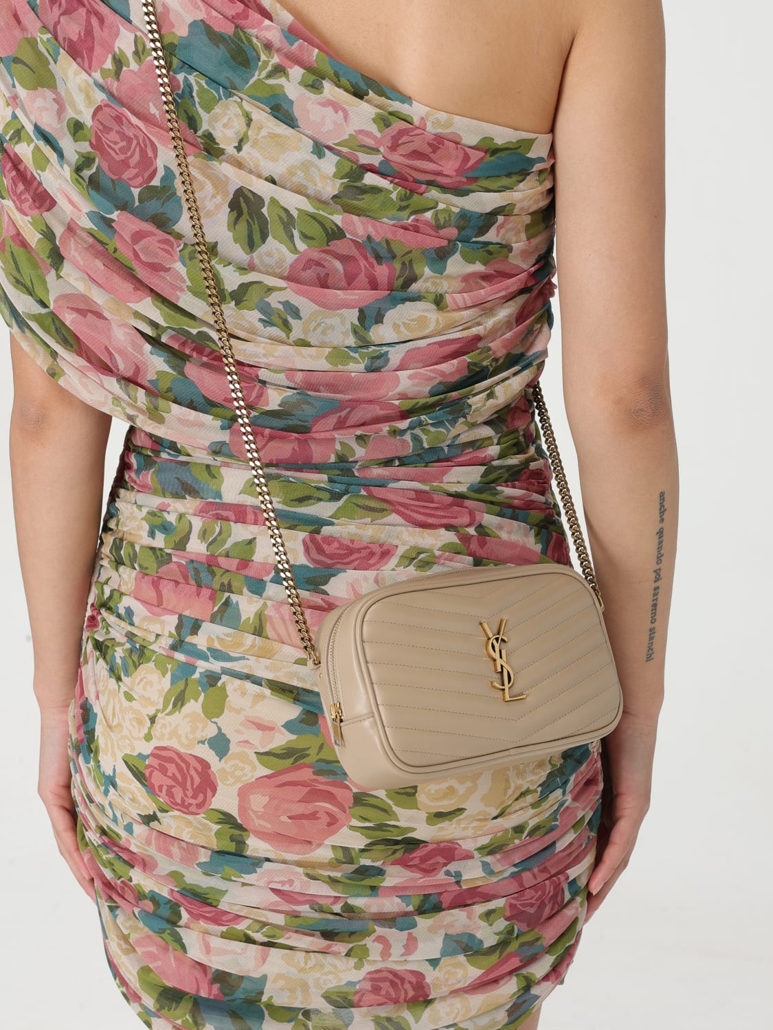 SAINT LAURENT: Shoulder bag woman - Beige | Saint Laurent SAINT LAURENT: Shoulder bag woman - Beige | Saint Laurent