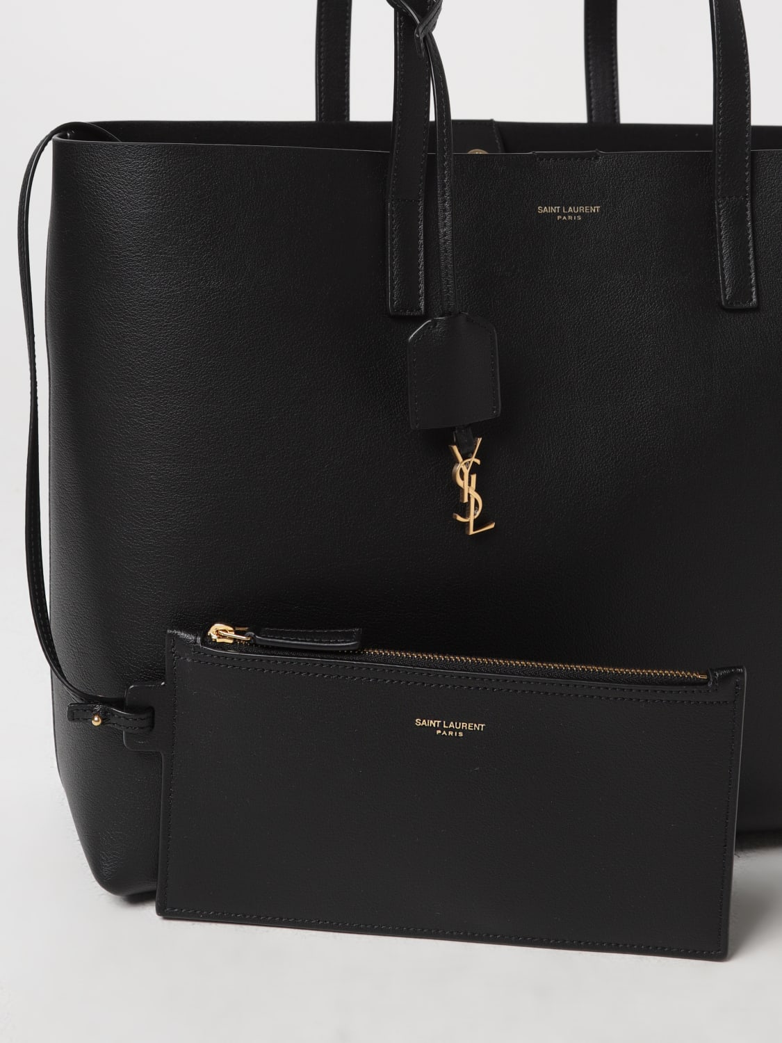 SAINT LAURENT: Shoulder bag woman - Black | Saint Laurent tote bags  600281CSV0J online at GIGLIO.COM