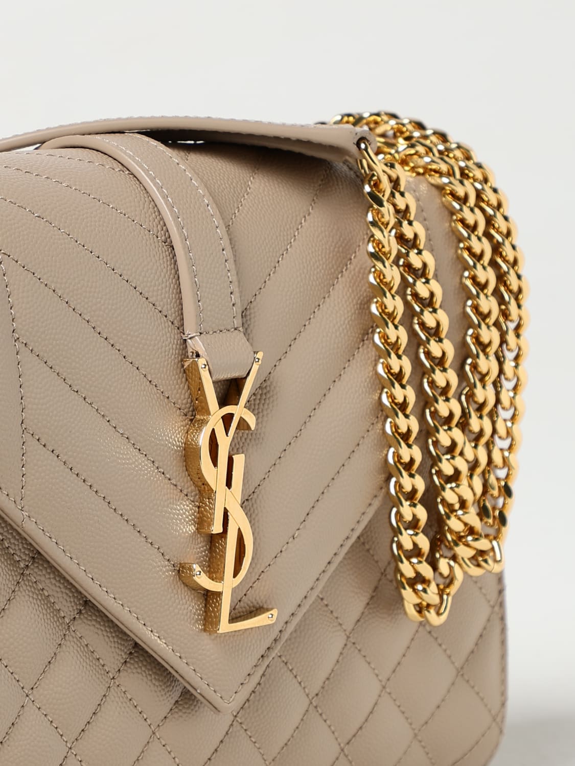 ショルダーバッグ・ポシェット SAINT LAURENT Woman Shoulder bag Beige 600185BOW91 2721 SAINT LAURENT: Shoulder bag woman - Beige | Saint Laurent