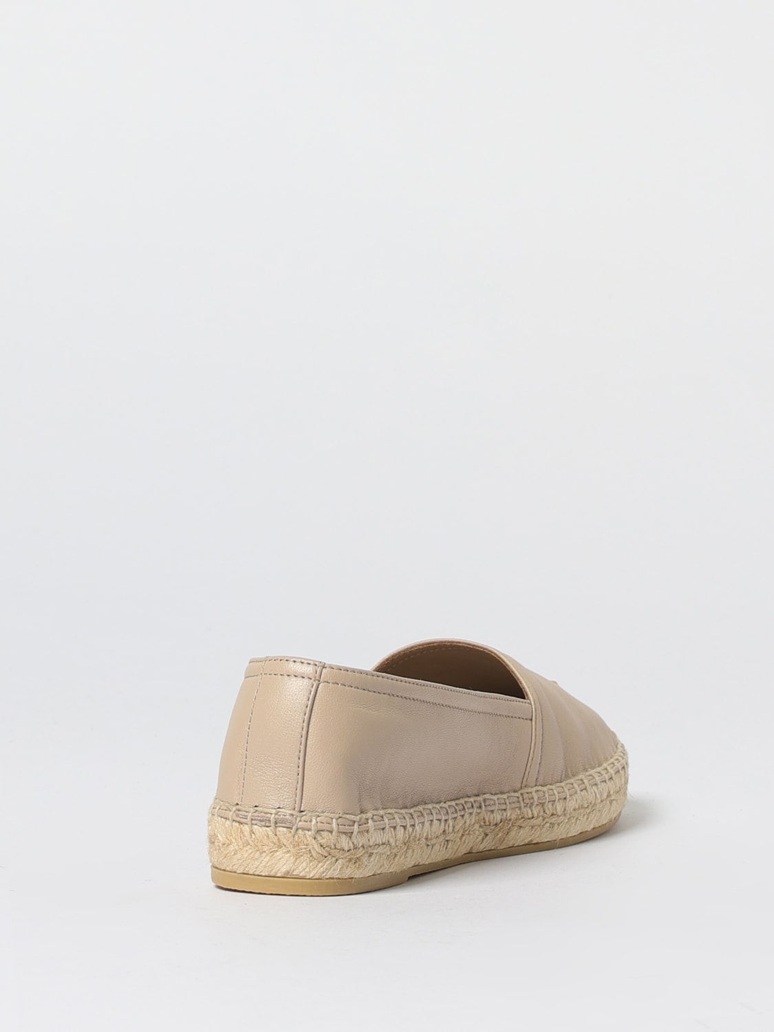 SAINT LAURENT ESPADRILLE: Saint Laurent leather espadrilles, Blush Pink - Img 3