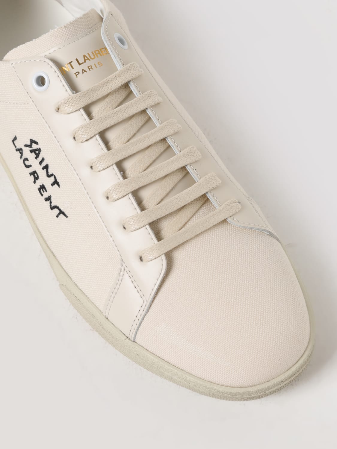 SAINT LAURENT SNEAKERS: Sneakers herren Saint Laurent, Weiß - Img 4