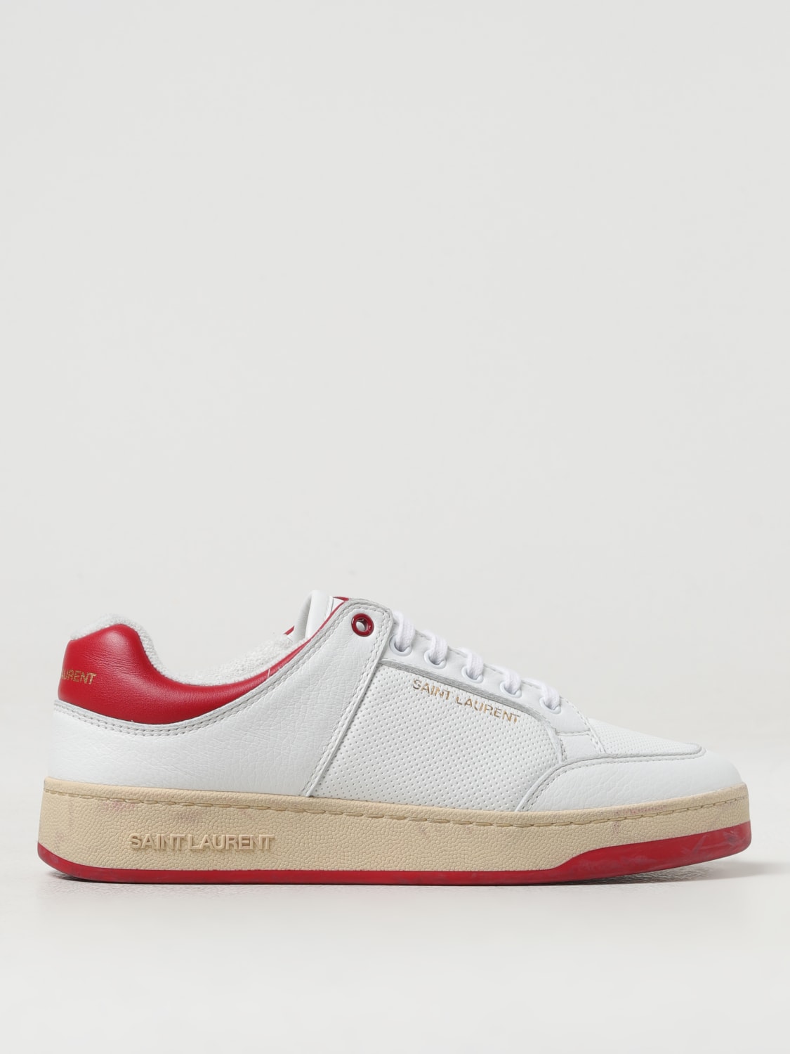 Giglio Sneakers SL/61 Saint Laurent in pelle con logo