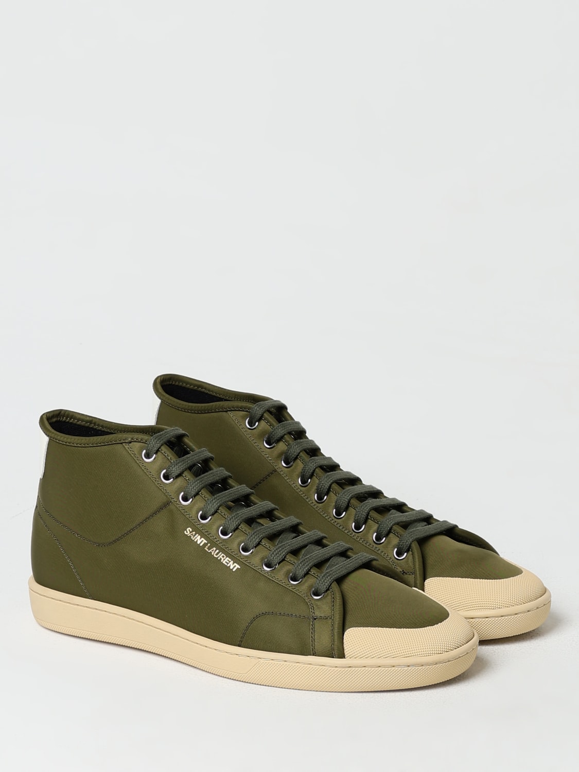 SAINT LAURENT SNEAKERS: Sneakers men Saint Laurent, Military - Img 2