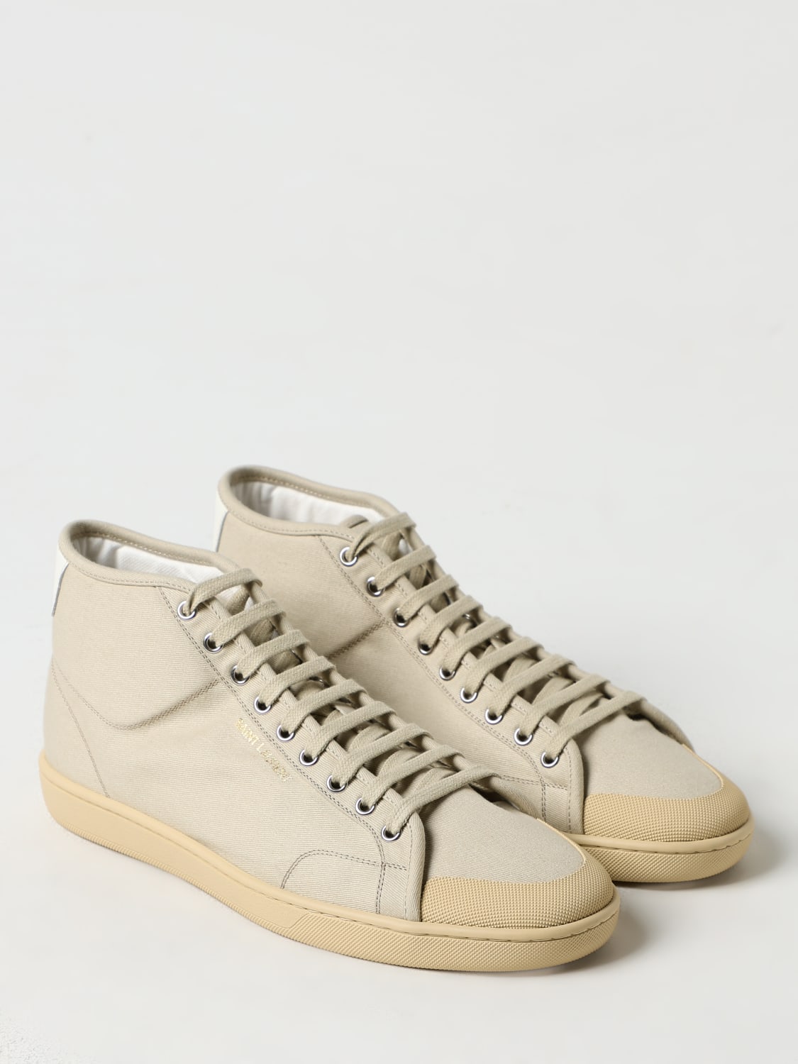 SAINT LAURENT SNEAKERS: Sneakers men Saint Laurent, Beige - Img 2