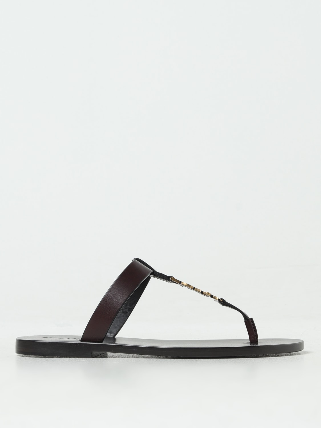 SAINT LAURENT SANDALS: Shoes men Saint Laurent, Dark - Img 1