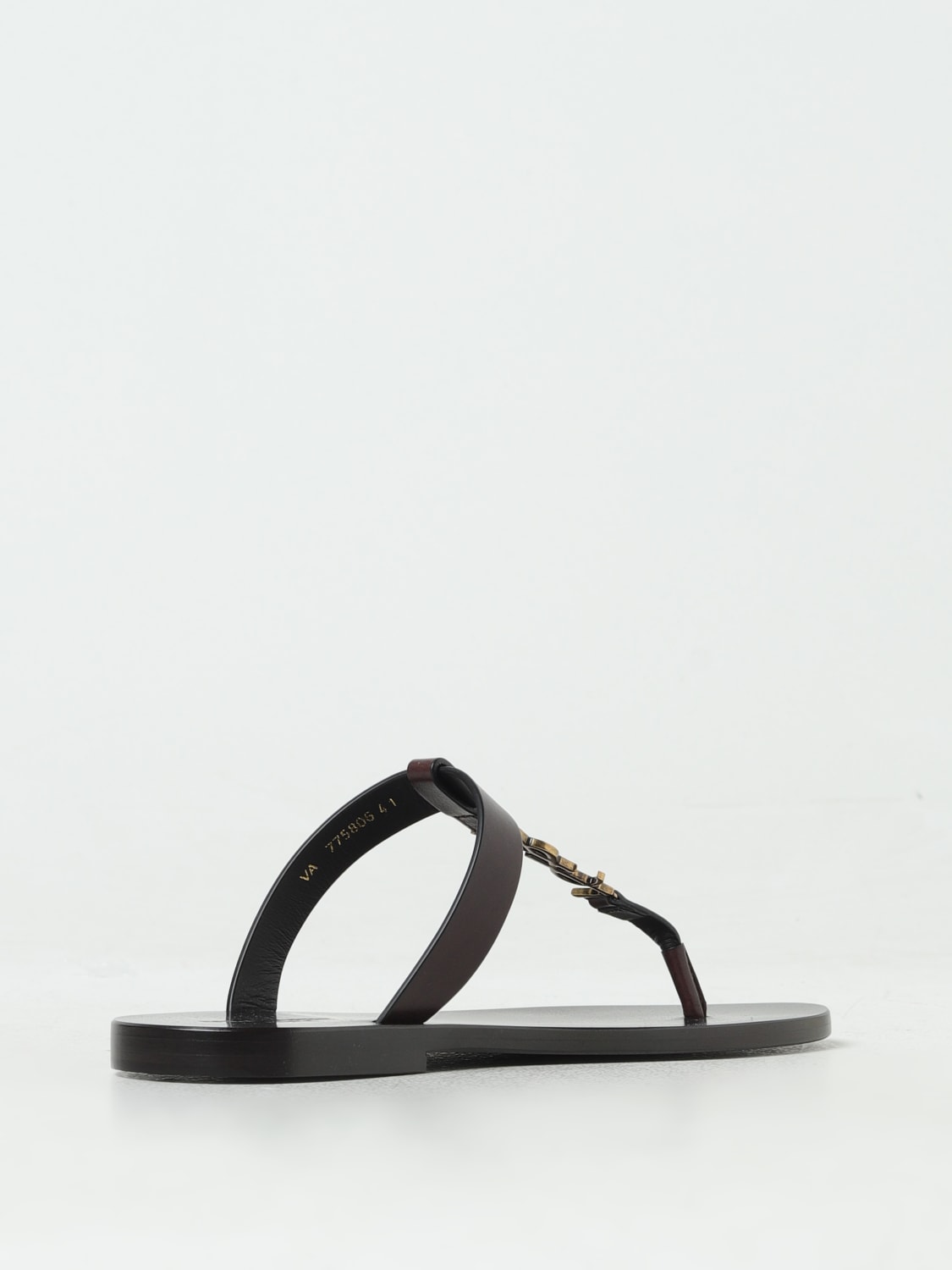 SAINT LAURENT SANDALS: Shoes men Saint Laurent, Dark - Img 3