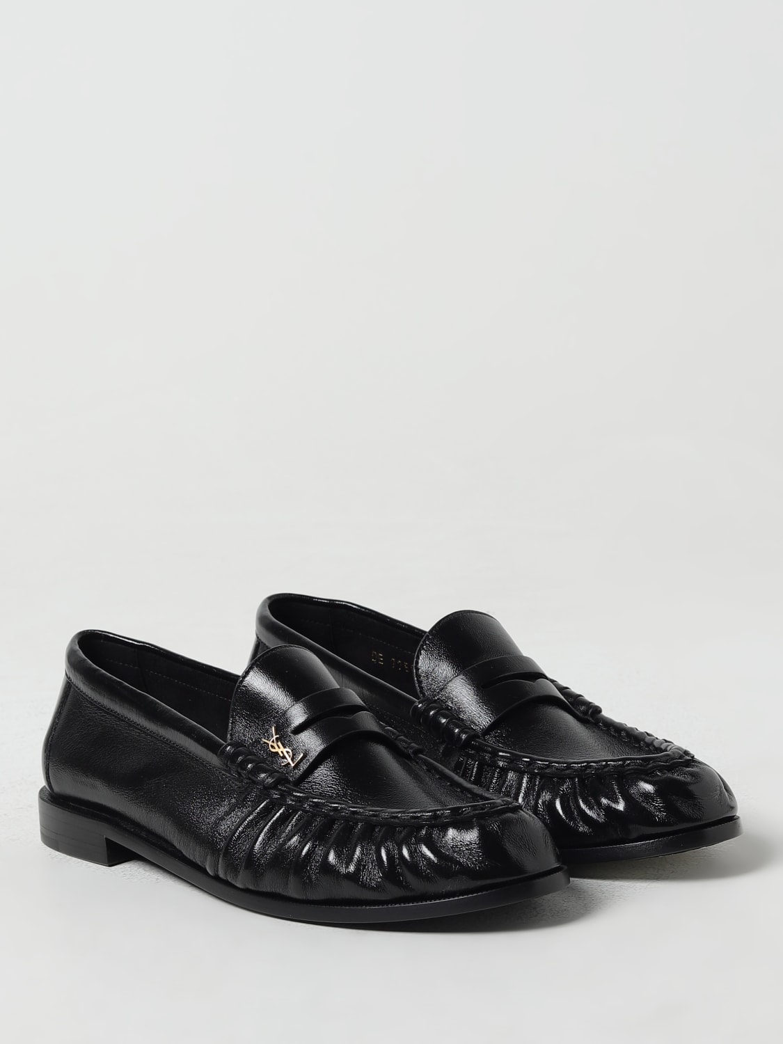 SAINT LAURENT LOAFERS: Shoes men Saint Laurent, Black - Img 2