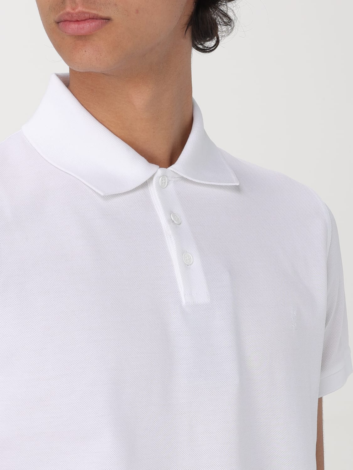 SAINT LAURENT POLO SHIRT: Polo shirt men Saint Laurent, White - Img 5