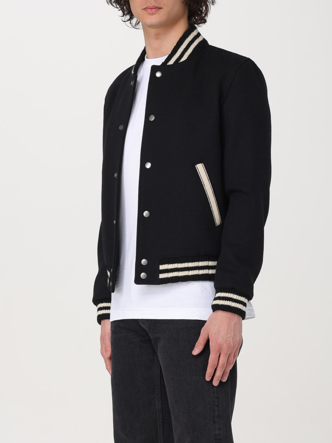 SAINT LAURENT VESTE: Veste homme Saint Laurent, Noir - Img 4