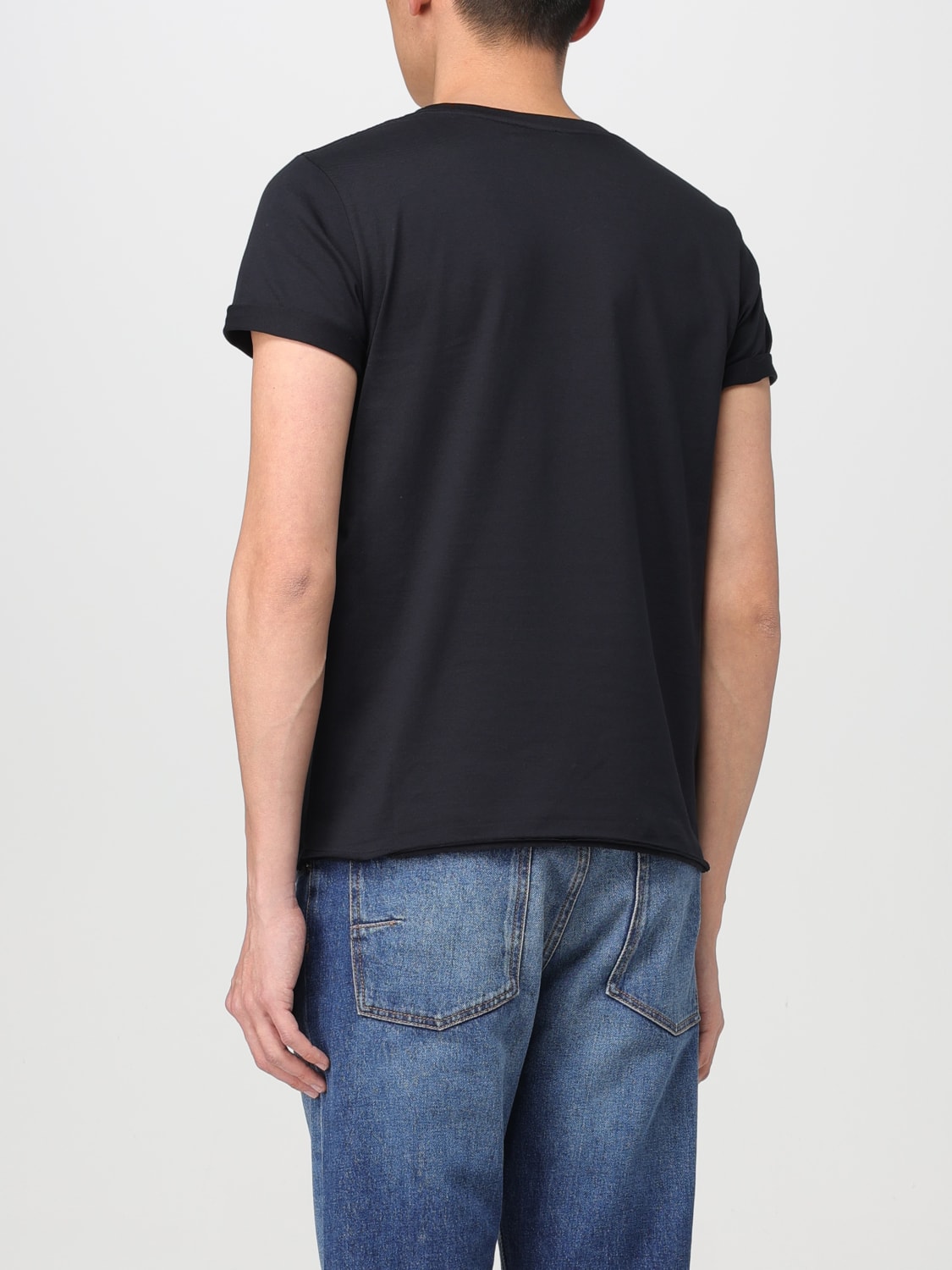 SAINT LAURENT T-SHIRT: T-shirt homme Saint Laurent, Noir - Img 3