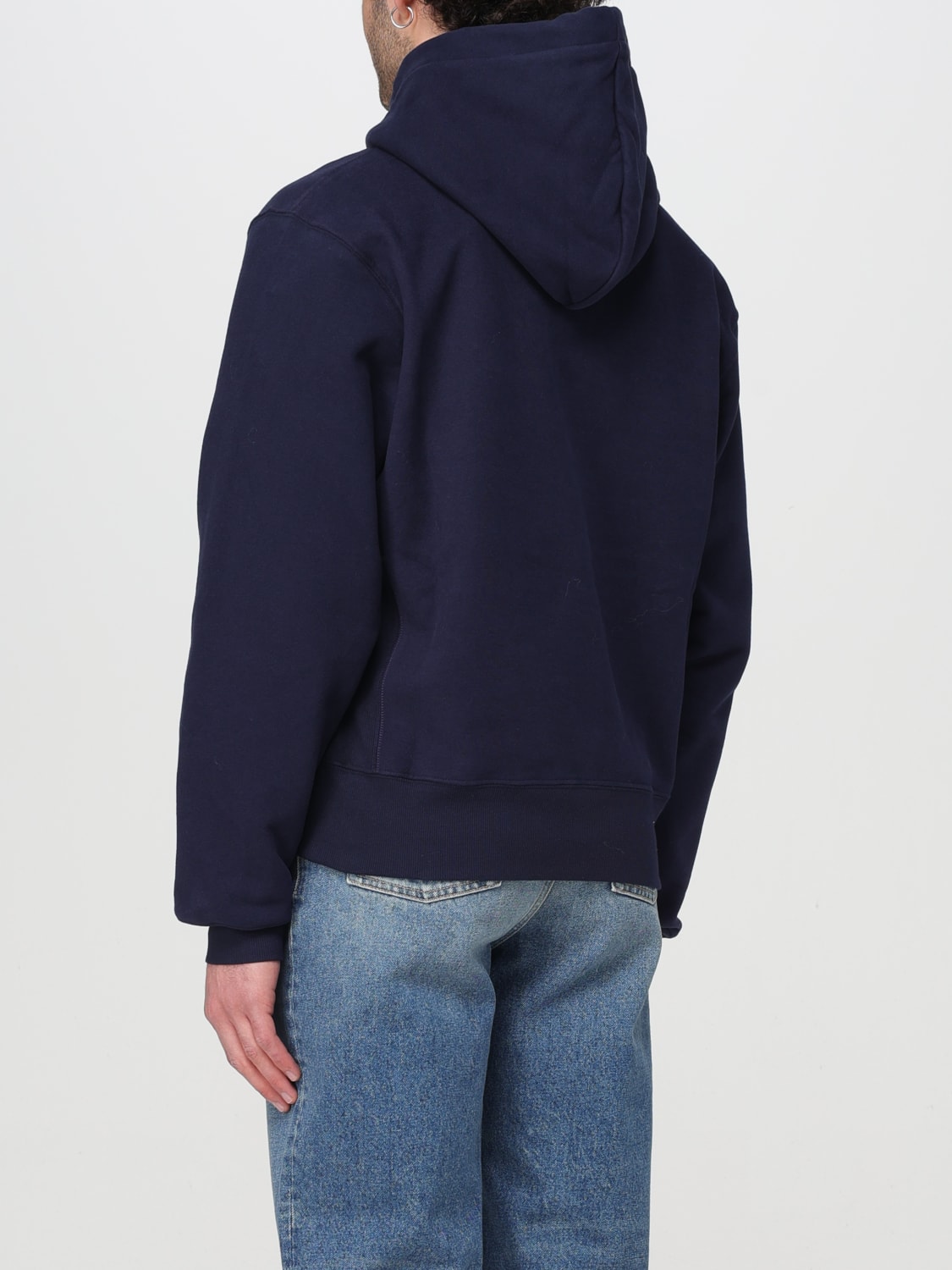 SAINT LAURENT SWEATSHIRT: Sweatshirt men Saint Laurent, Blue - Img 3