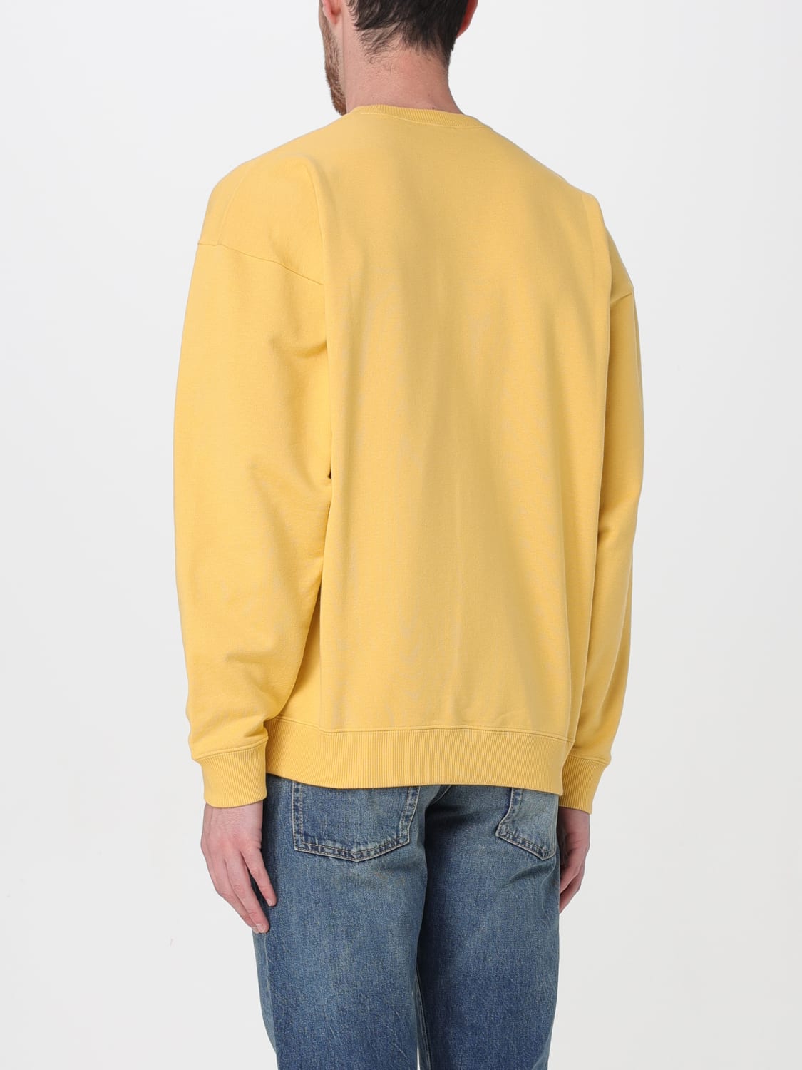 SAINT LAURENT SWEATSHIRT: Sweatshirt men Saint Laurent, Yellow - Img 3