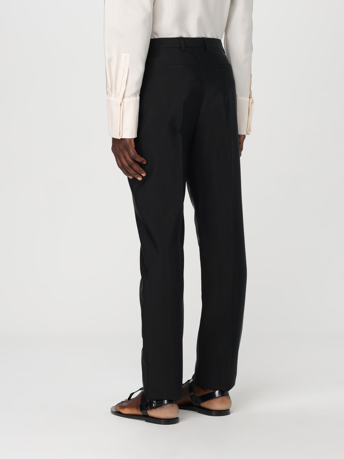 SAINT LAURENT PANTS: Pants men Saint Laurent, Black - Img 3