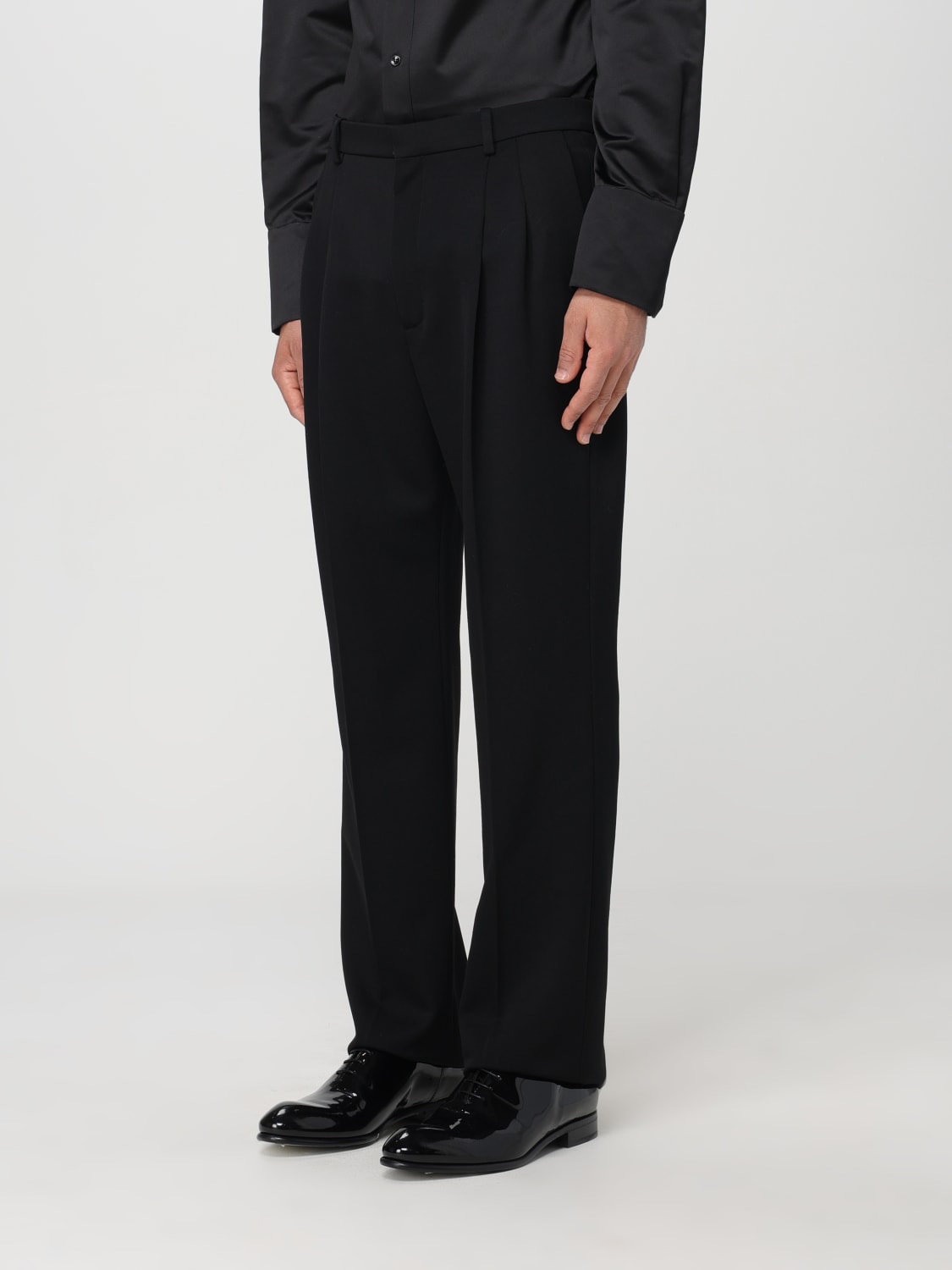 SAINT LAURENT PANTS: Pants men Saint Laurent, Black - Img 4