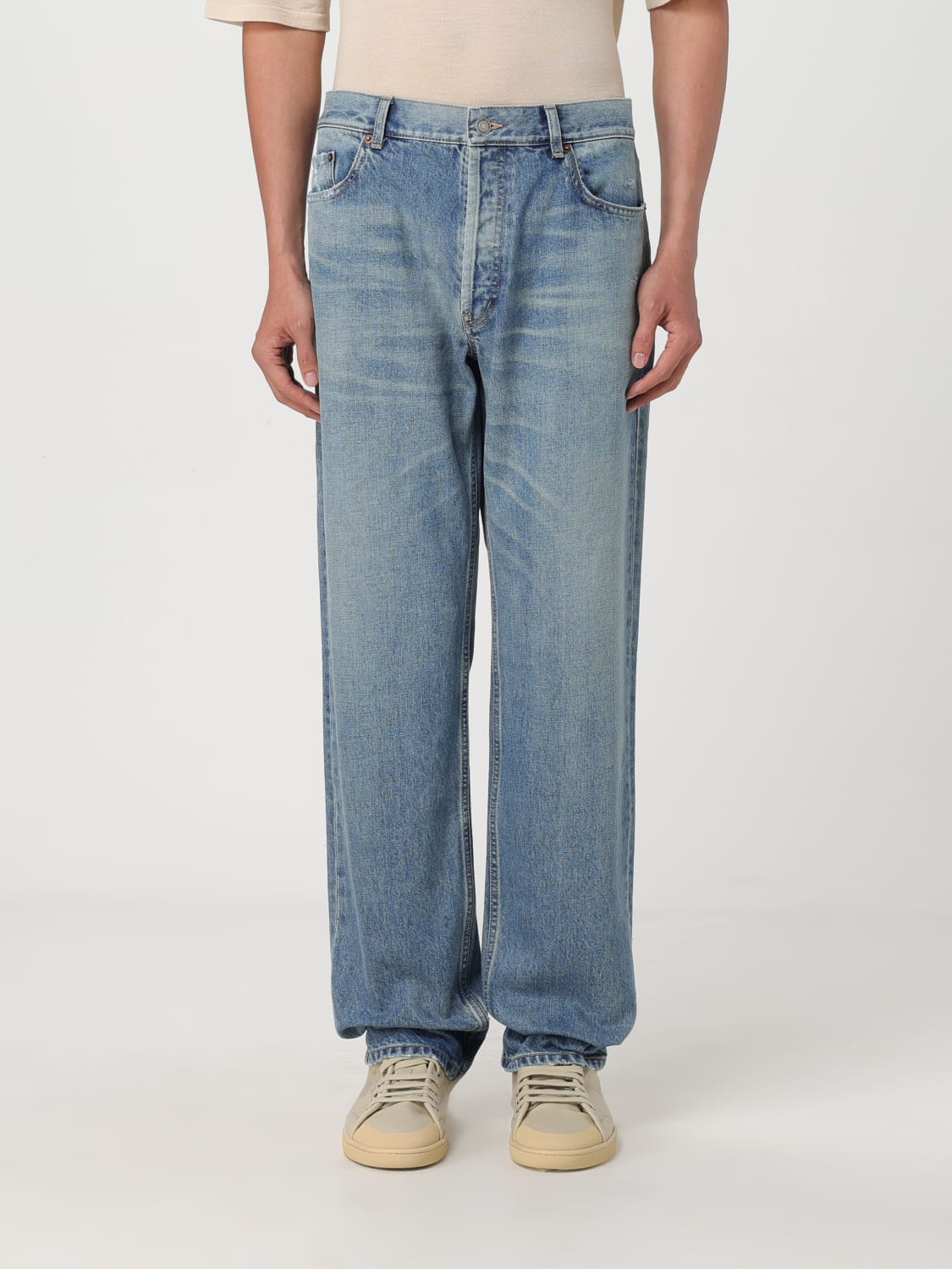 SAINT LAURENT JEANS: Jeans men Saint Laurent, Denim - Img 1