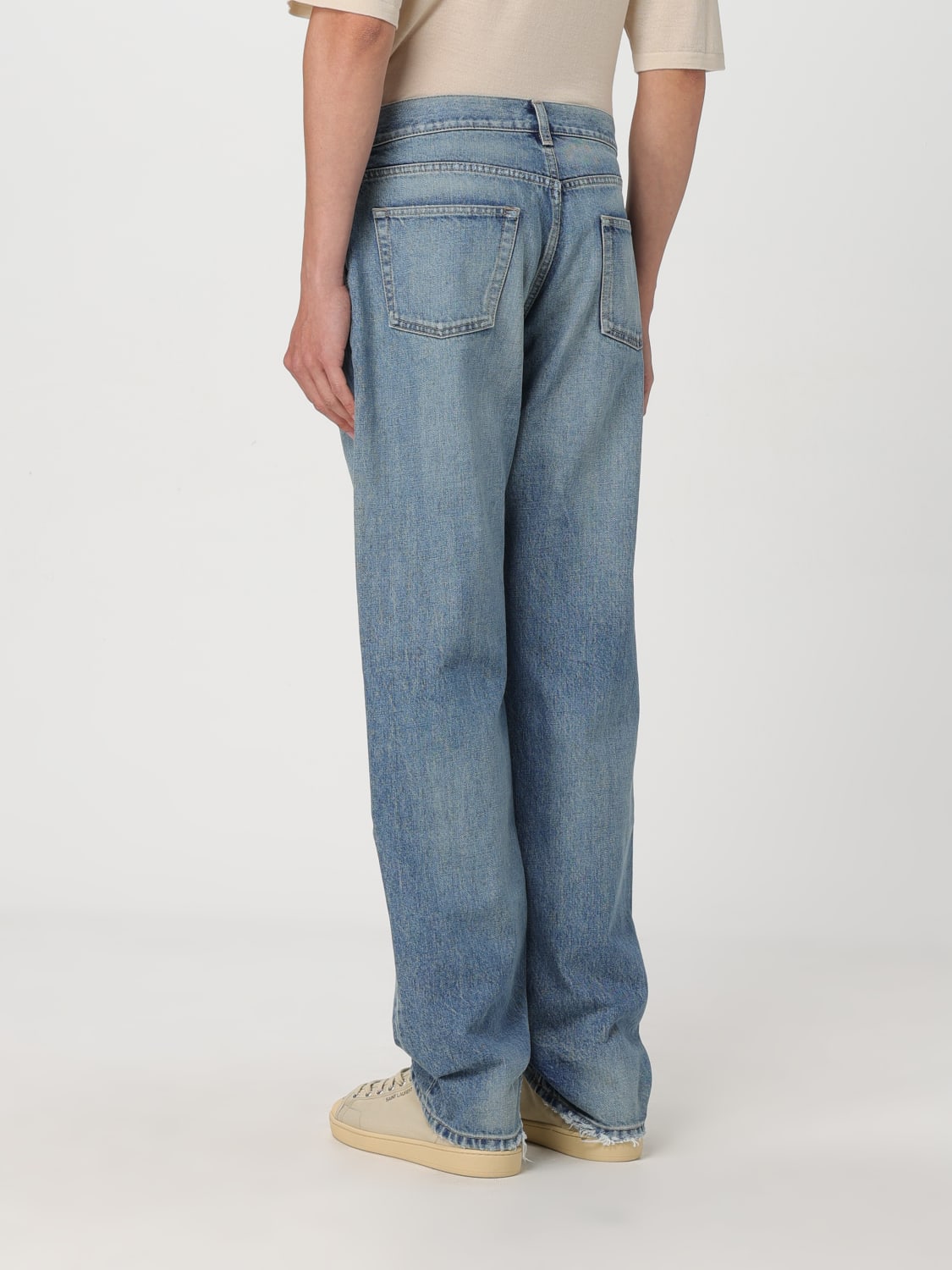 SAINT LAURENT JEANS: Jeans men Saint Laurent, Denim - Img 3