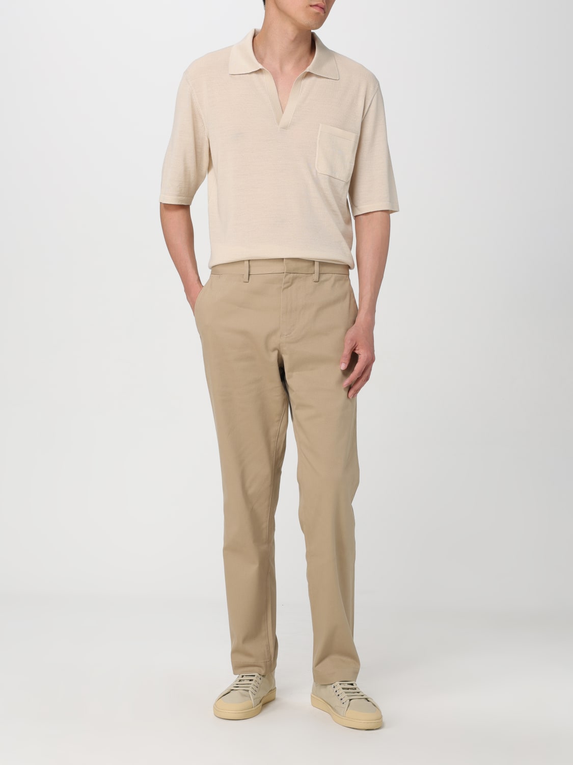 SAINT LAURENT PANTS: Pants men Saint Laurent, Beige - Img 2