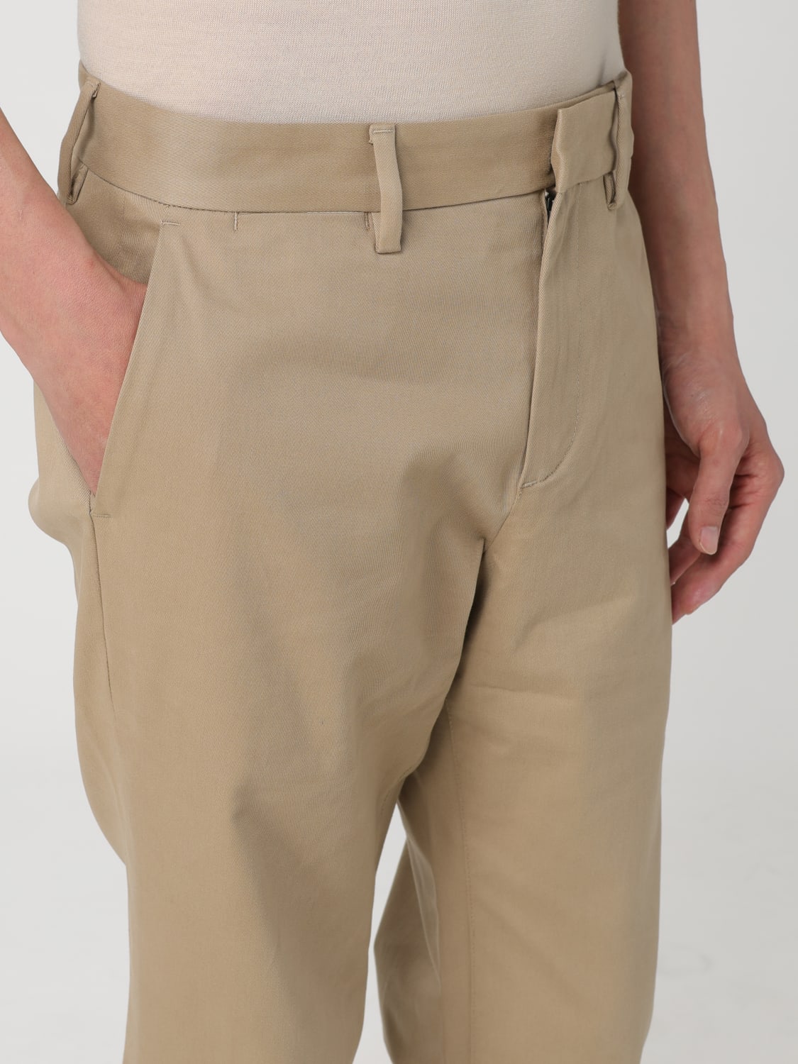 SAINT LAURENT PANTS: Pants men Saint Laurent, Beige - Img 5