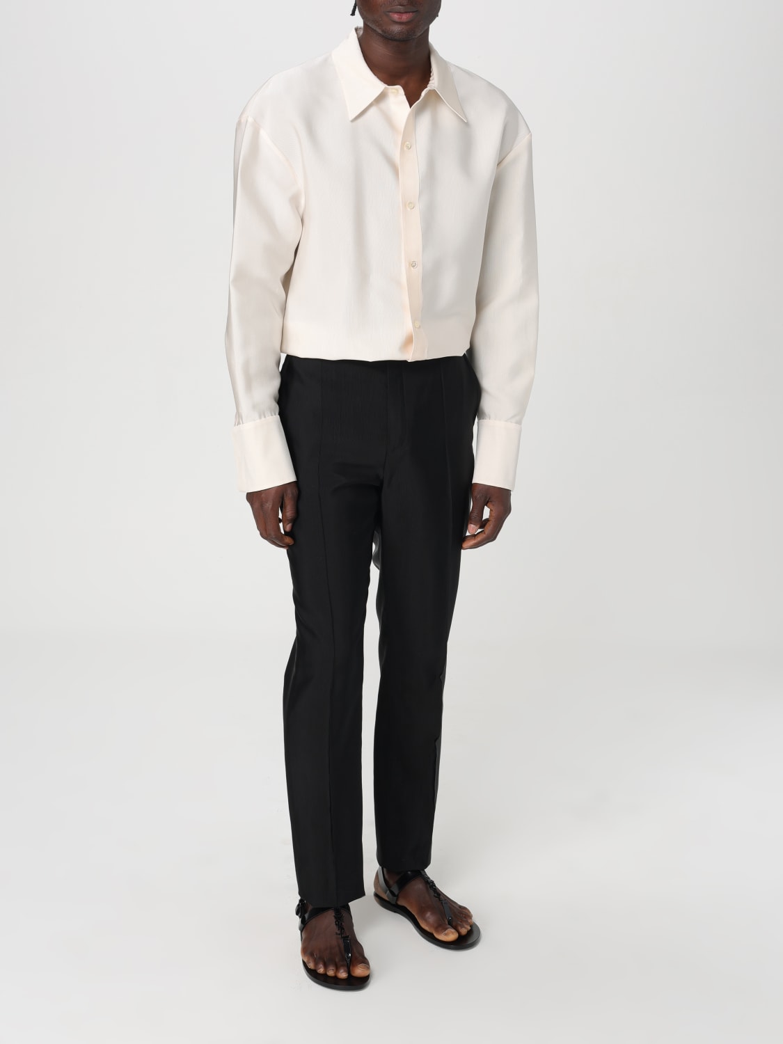 SAINT LAURENT SHIRT: Shirt men Saint Laurent, Natural - Img 2