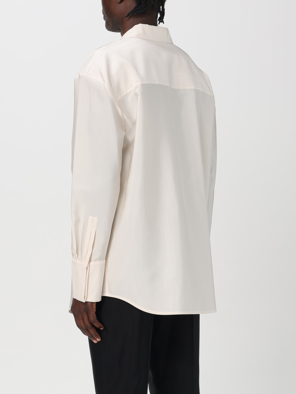 SAINT LAURENT SHIRT: Shirt men Saint Laurent, Natural - Img 3