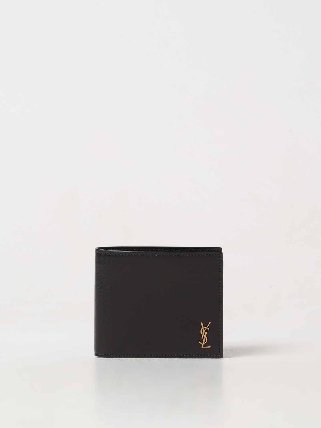 Ysl leather wallet sale