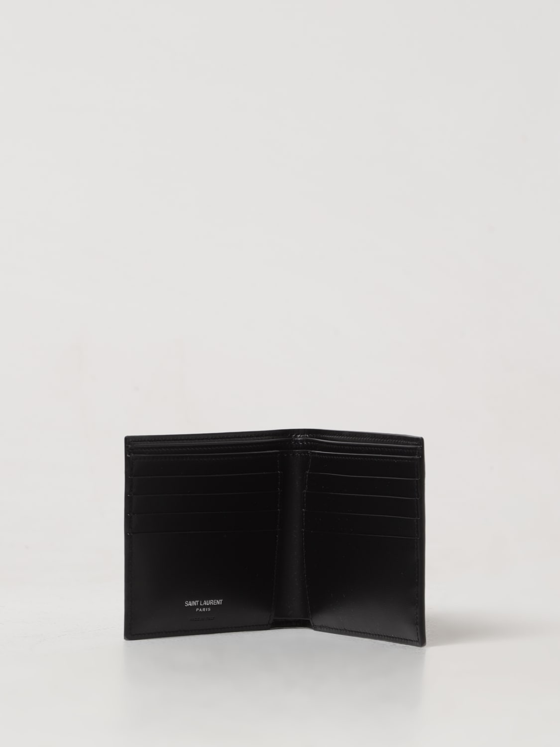 SAINT LAURENT WALLET: Wallet men Saint Laurent, Black - Img 2