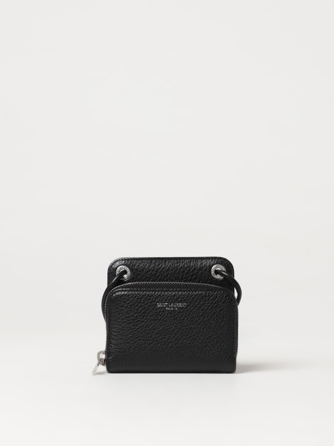 SAINT LAURENT WALLET: Wallet men Saint Laurent, Black - Img 1