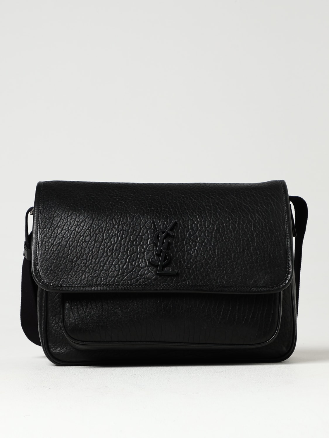 SAINT LAURENT SHOULDER BAG: Bags men Saint Laurent, Black - Img 1