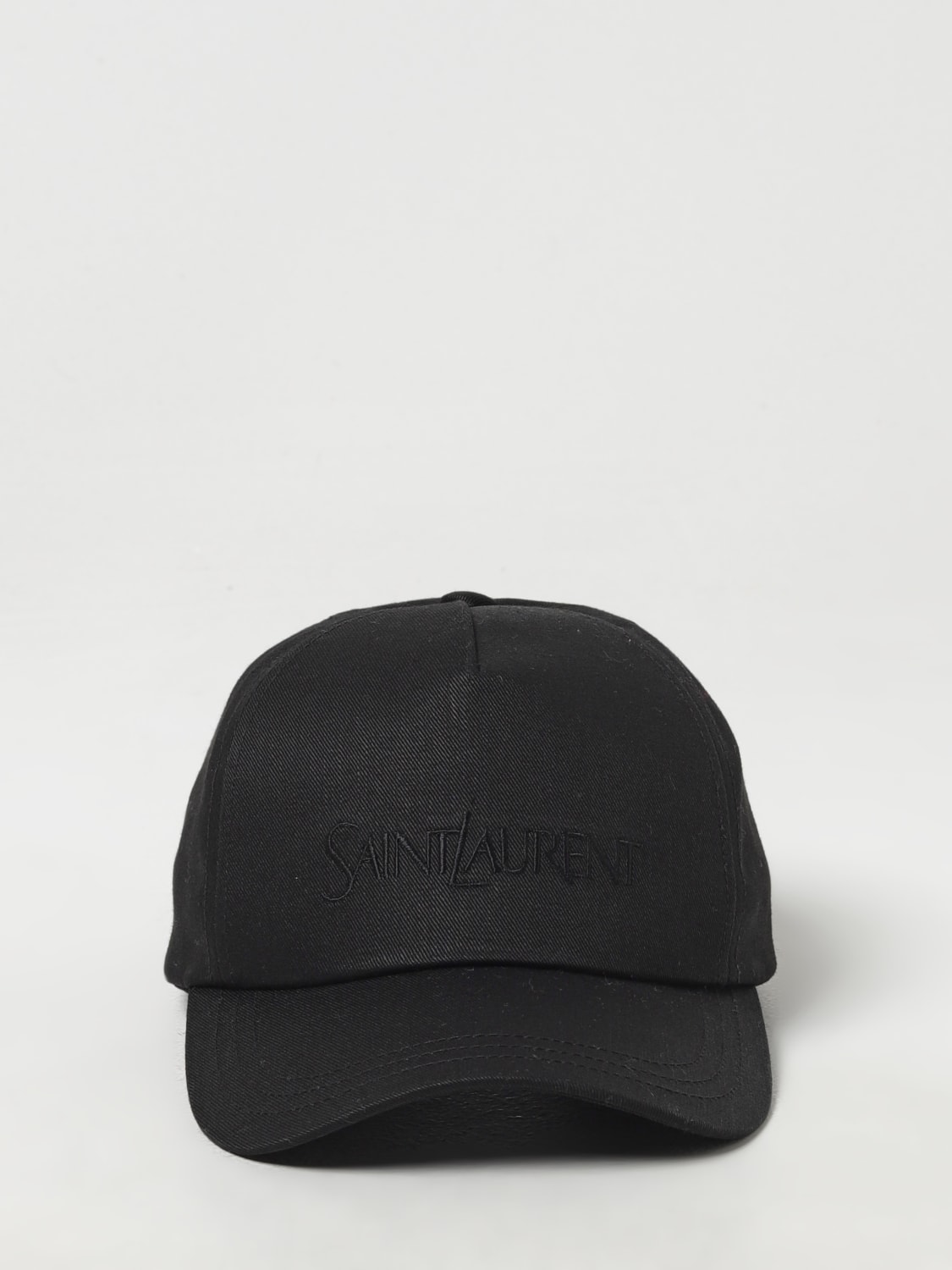 SAINT LAURENT HAT: Hat men Saint Laurent, Black - Img 2