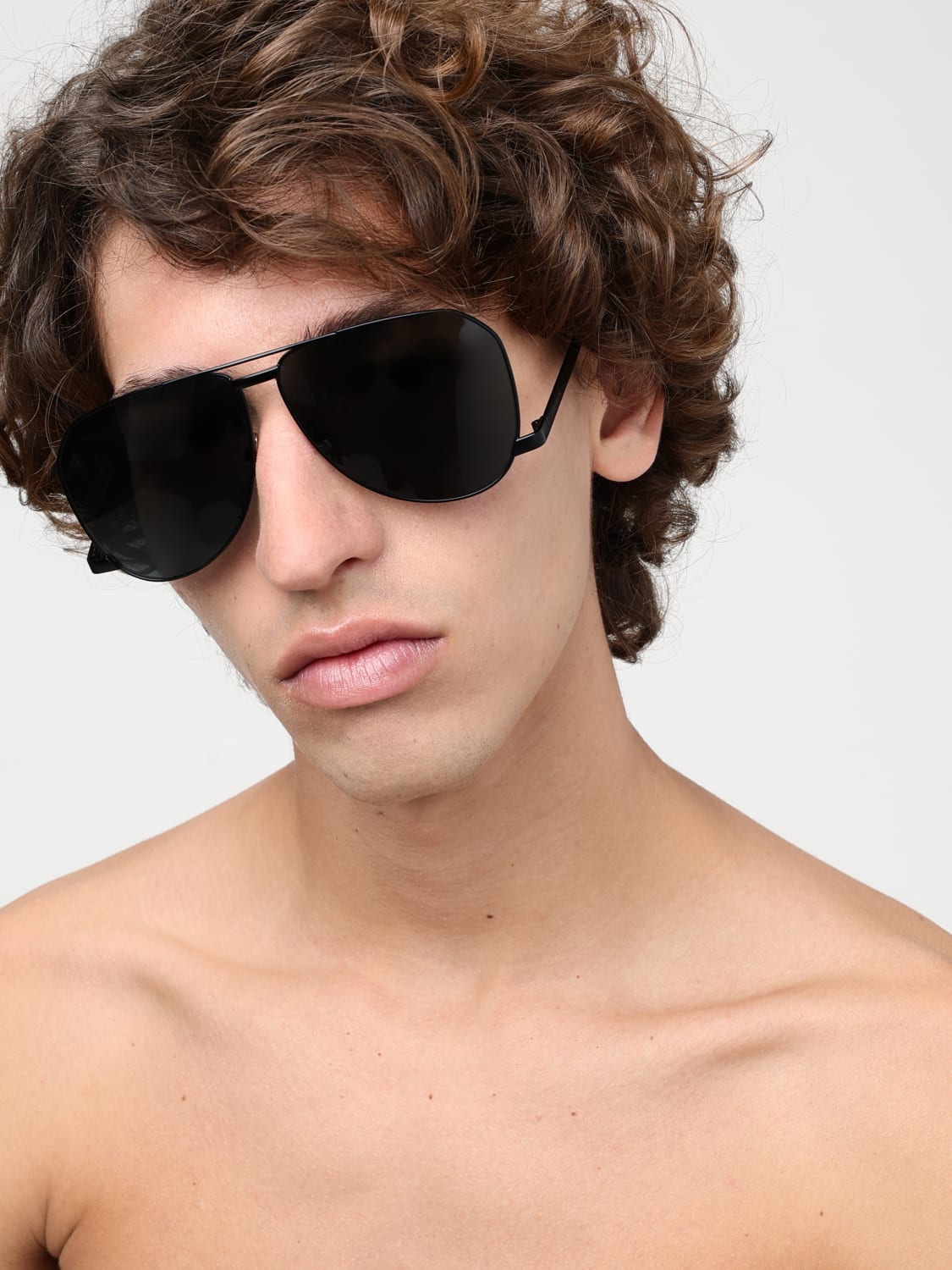 SAINT LAURENT SUNGLASSES: Sunglasses men Saint Laurent, Black - Img 2