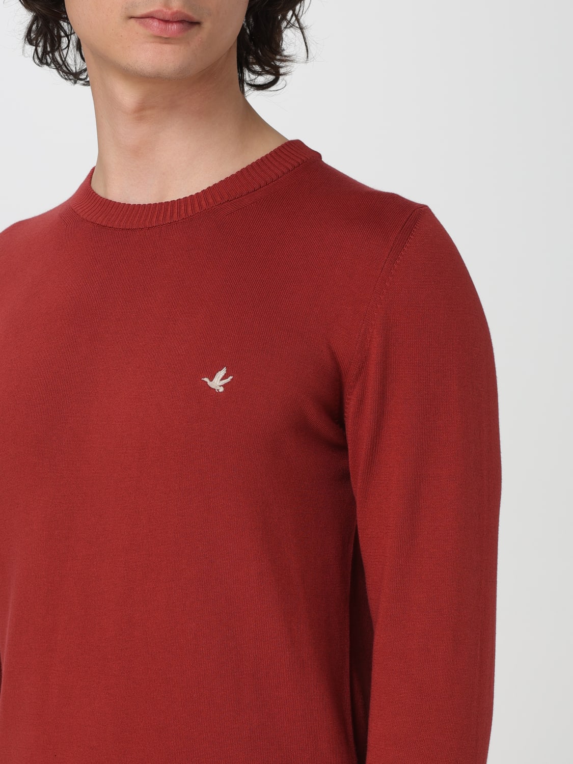 BROOKSFIELD SWEATER: Sweater men Brooksfield, Burnt - Img 3