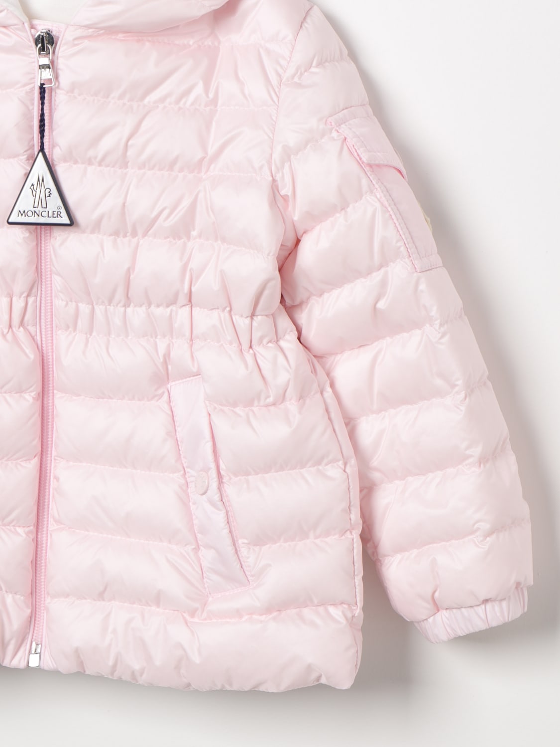 MONCLER 재킷: 재킷 남아 Moncler, 핑크 - Img 3