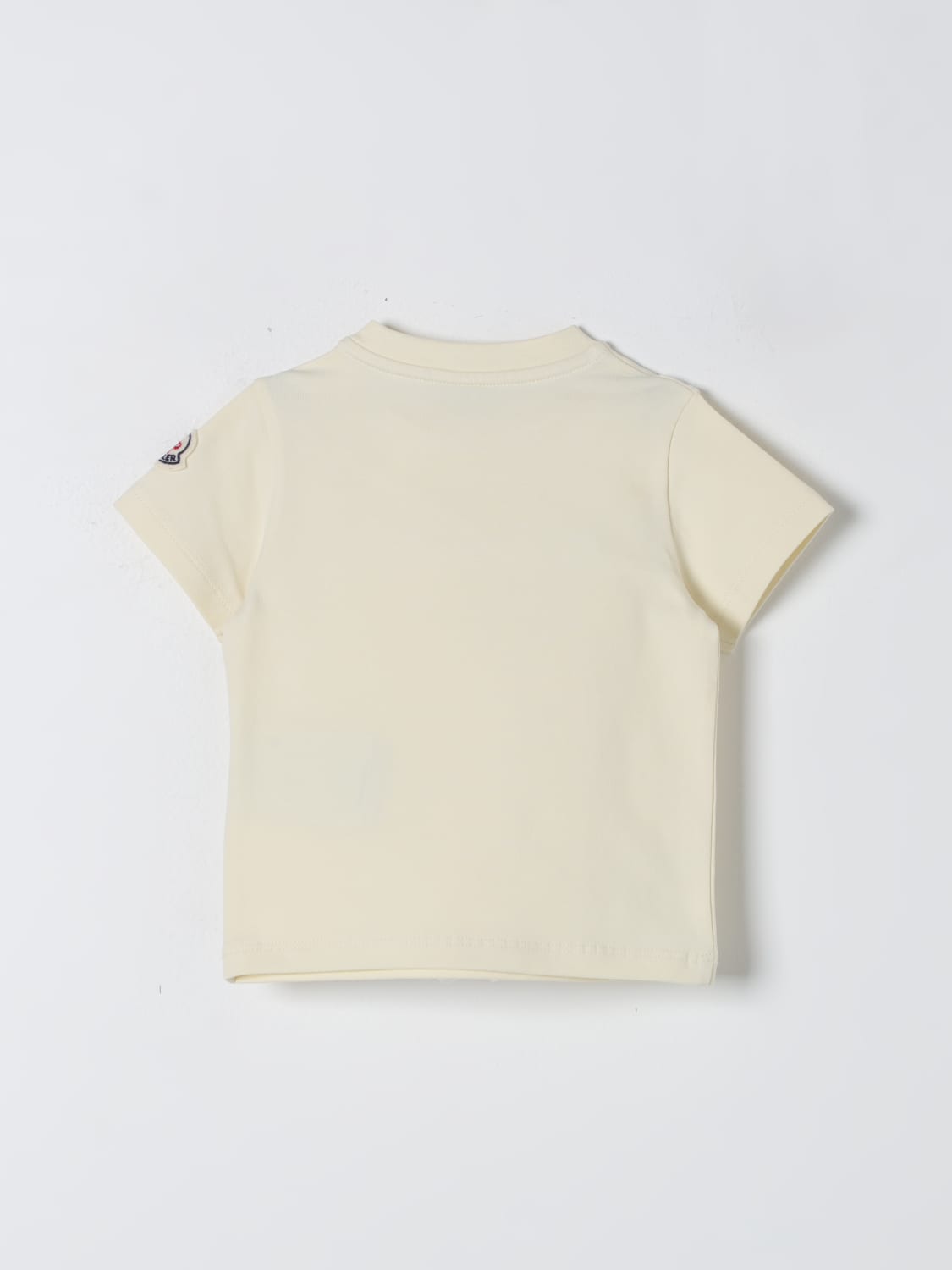 MONCLER T-SHIRT: T-shirt enfant Moncler, Jaune - Img 2