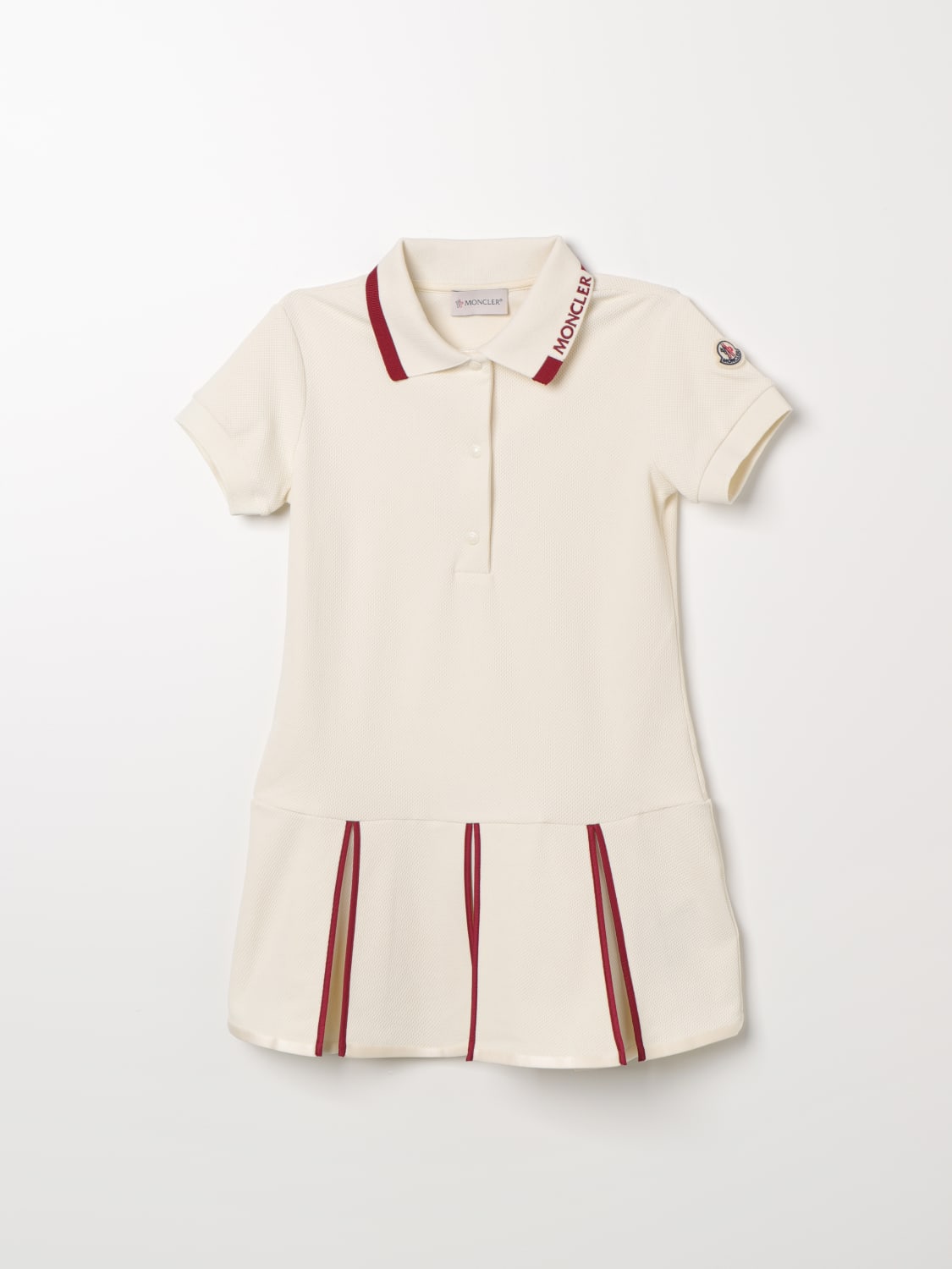 MONCLER ABITO: Abito a polo Moncler, Bianco - Img 1