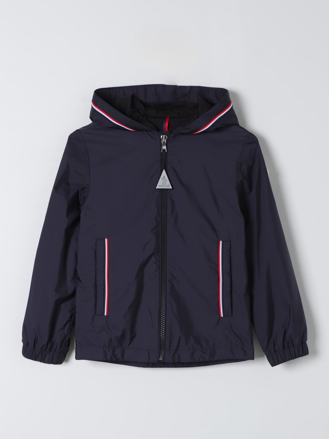 MONCLER: Jacket kids - Blue | Moncler jacket 1A000245968E online at ...