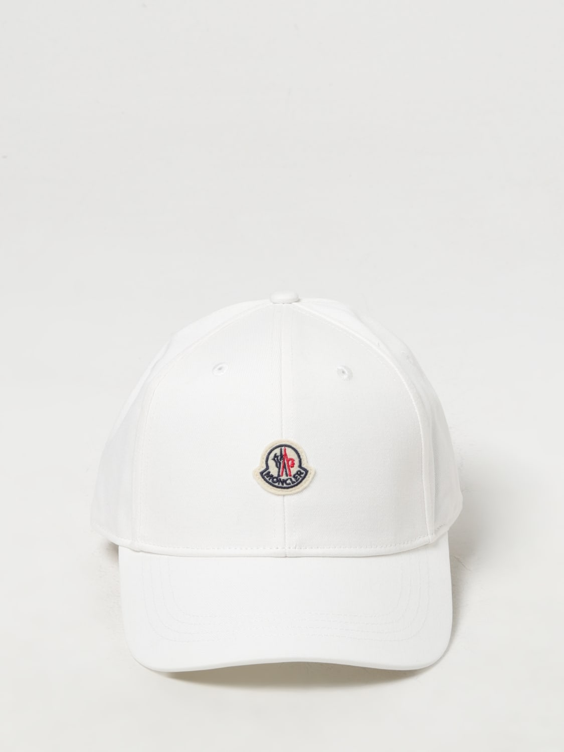 MONCLER Hat kids White Moncler hat 3B0001104863 online at GIGLIO.COM