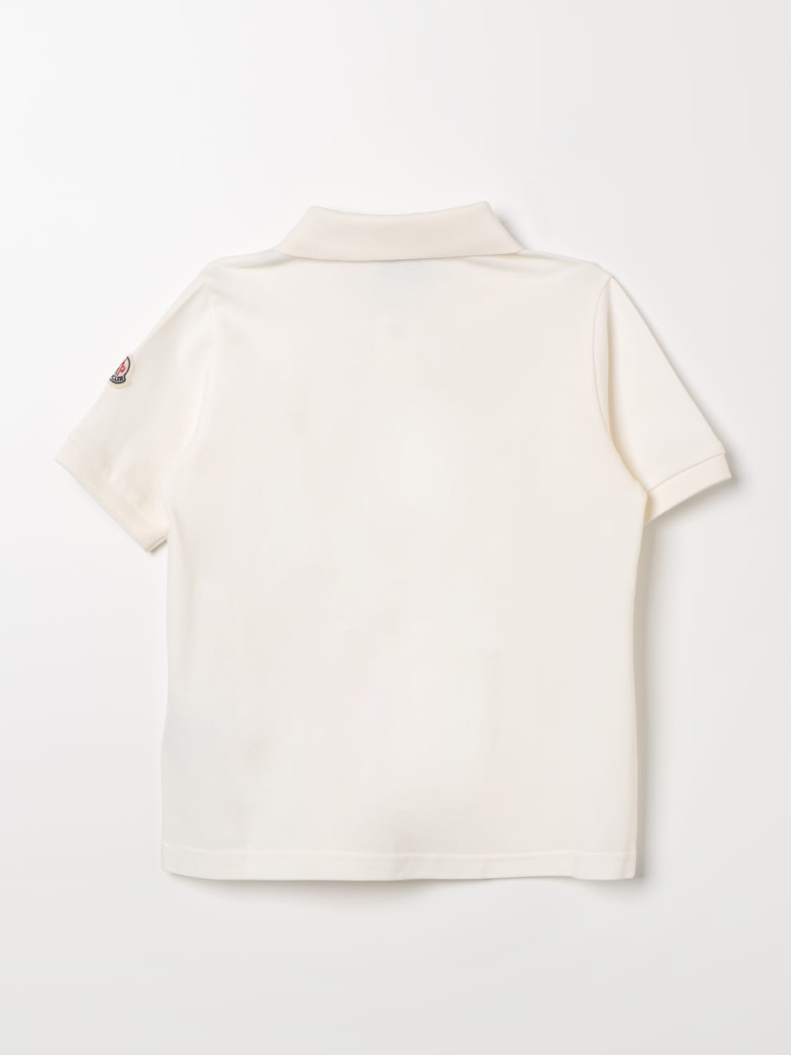 MONCLER POLO SHIRT: Polo shirt kids Moncler, White - Img 2