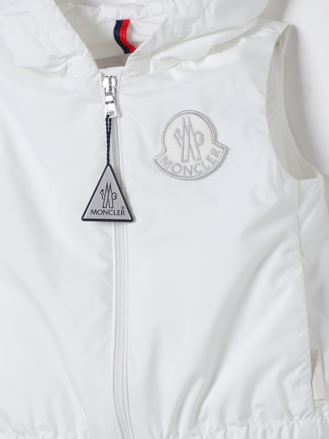 MONCLER VESTCOAT: Moncler baby vest, White - Img 3