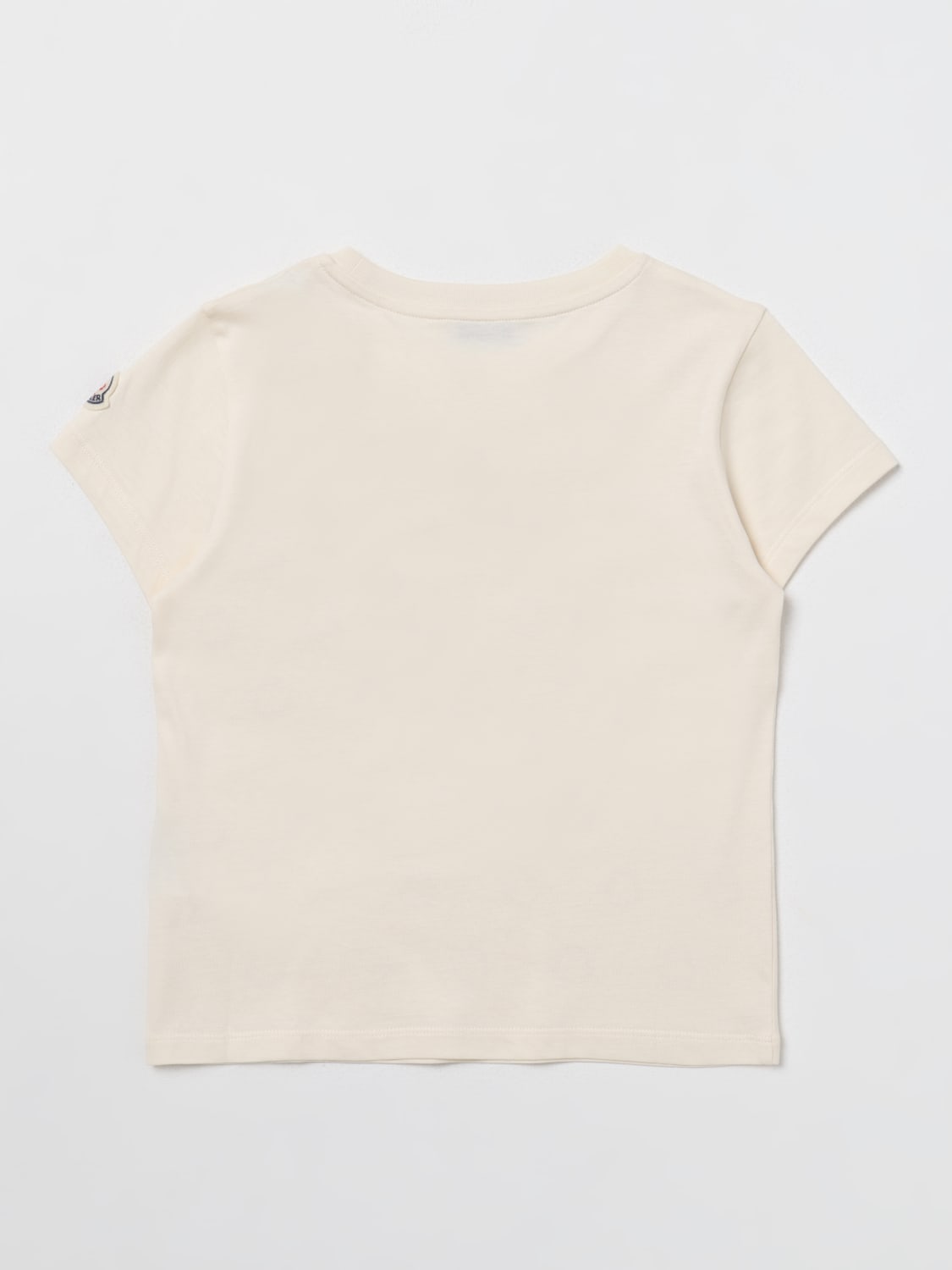 MONCLER T-SHIRT: T-shirt kids Moncler, White - Img 2