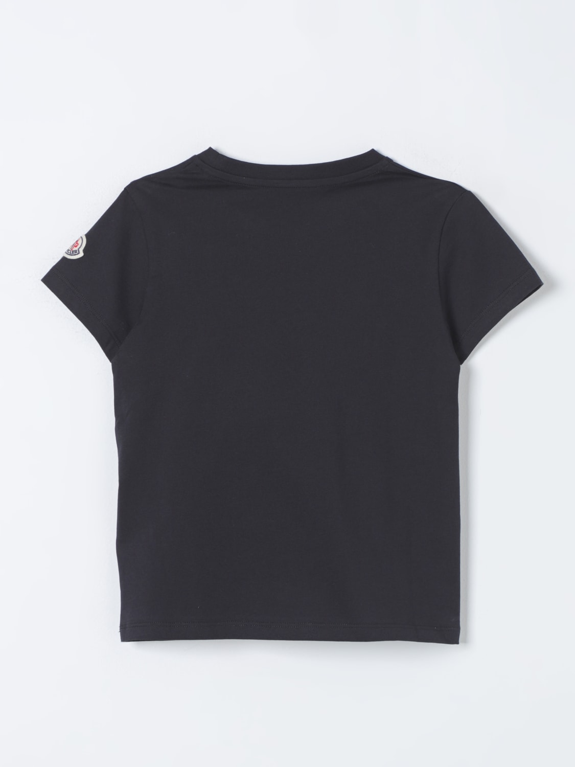 MONCLER T-SHIRT: T-shirt kids Moncler, Black - Img 2