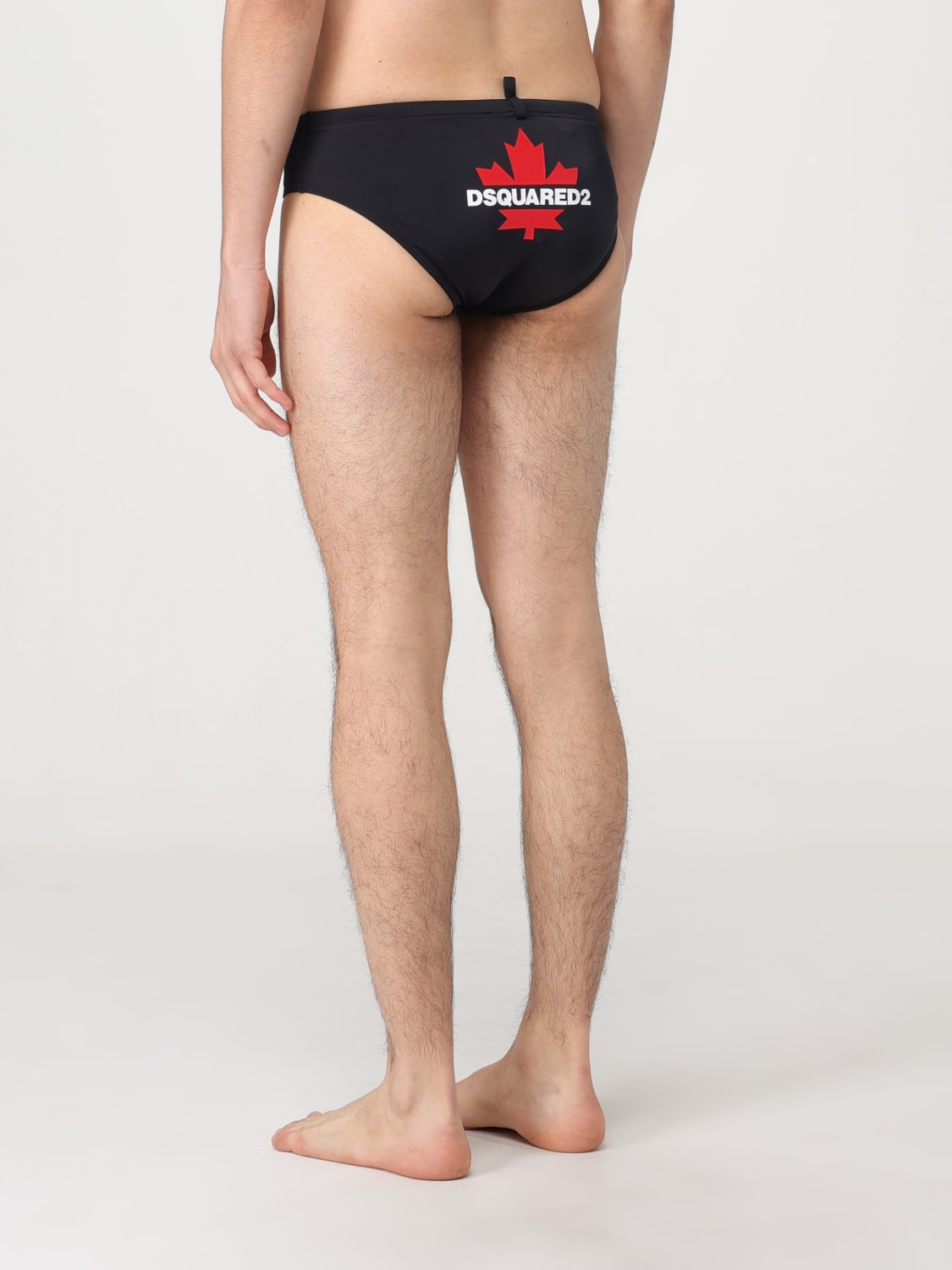 DSQUARED2 BEACHWEAR SWIMSUIT: Swimsuit men Dsquared2 Beachwear, Black - Img 2