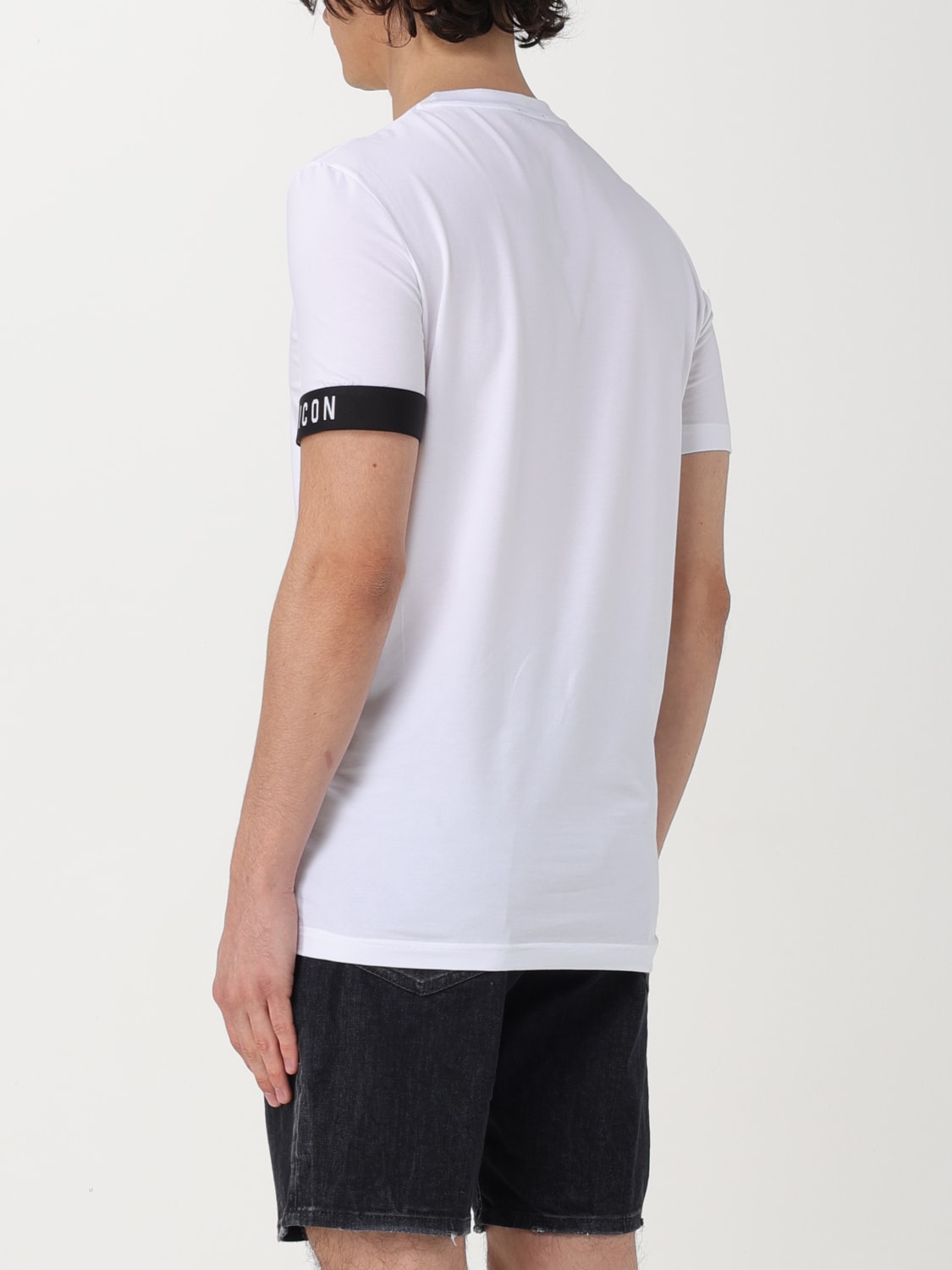 DSQUARED2 BEACHWEAR T-SHIRT: T-shirt men Dsquared2 Beachwear, White - Img 2