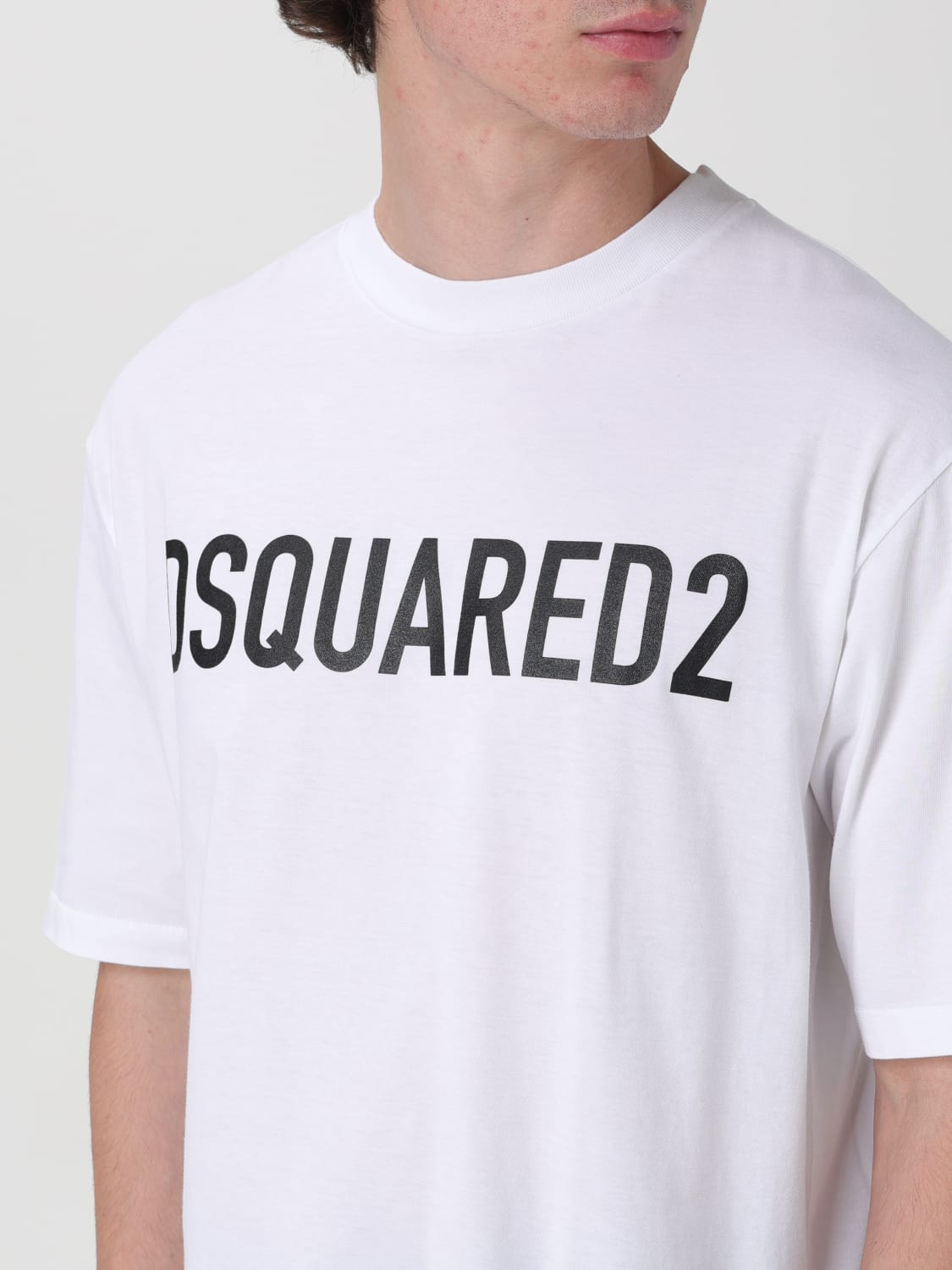 DSQUARED2 T-SHIRT: T-shirt men Dsquared2, White - Img 3