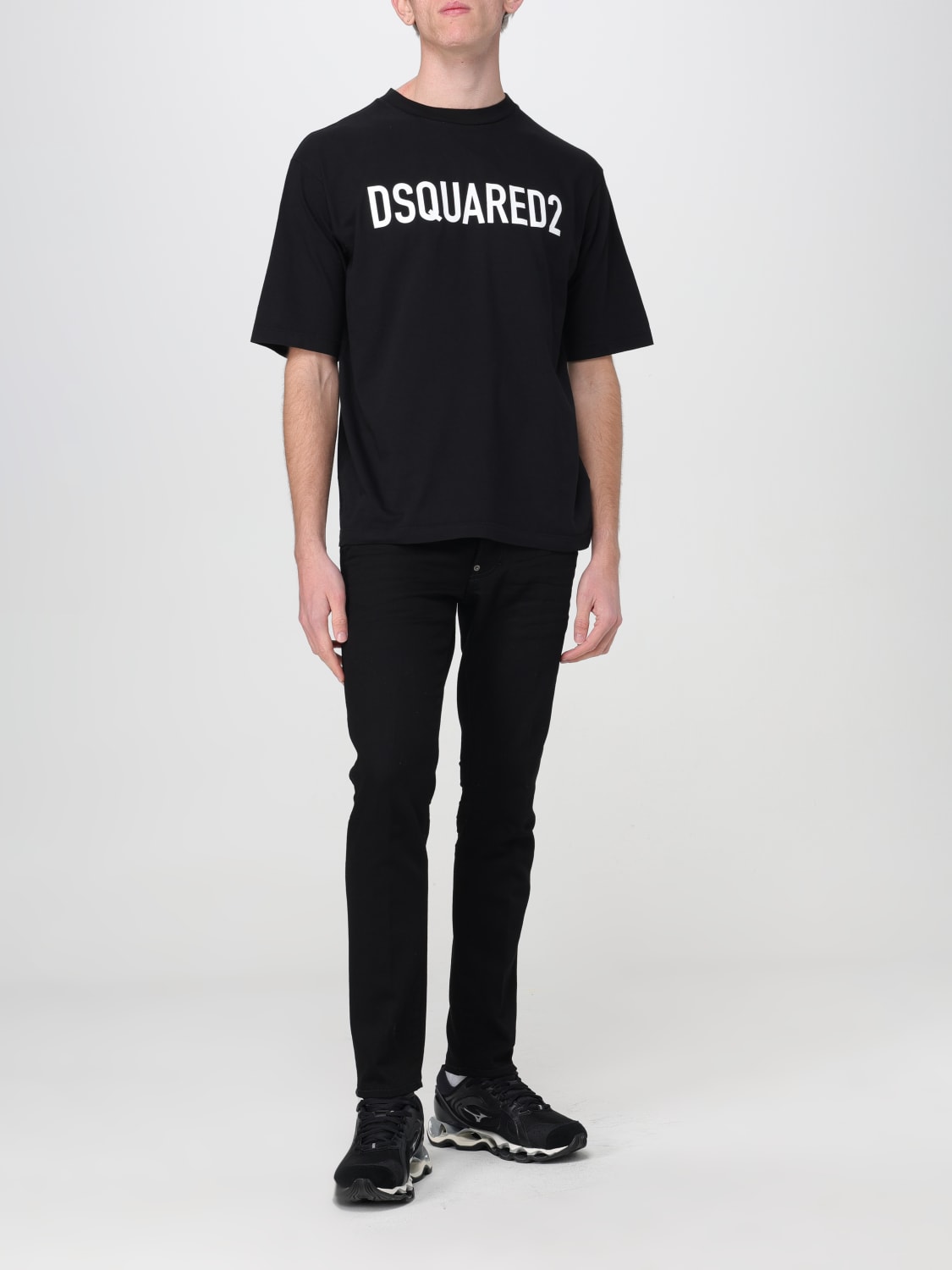 DSQUARED2 ФУТБОЛКА: Футболка Мужское Dsquared2, Черный - Img 2