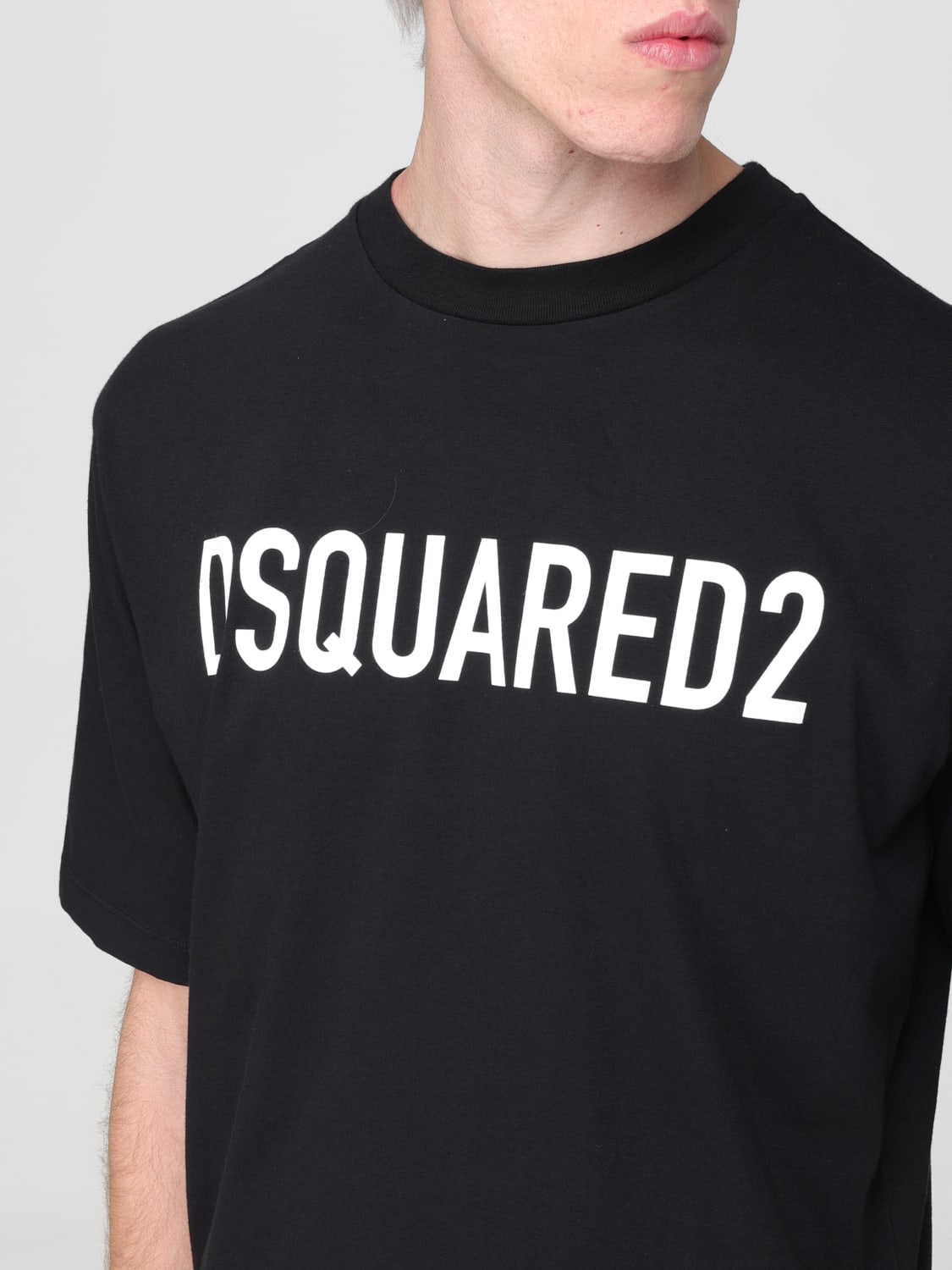 DSQUARED2 ФУТБОЛКА: Футболка Мужское Dsquared2, Черный - Img 4