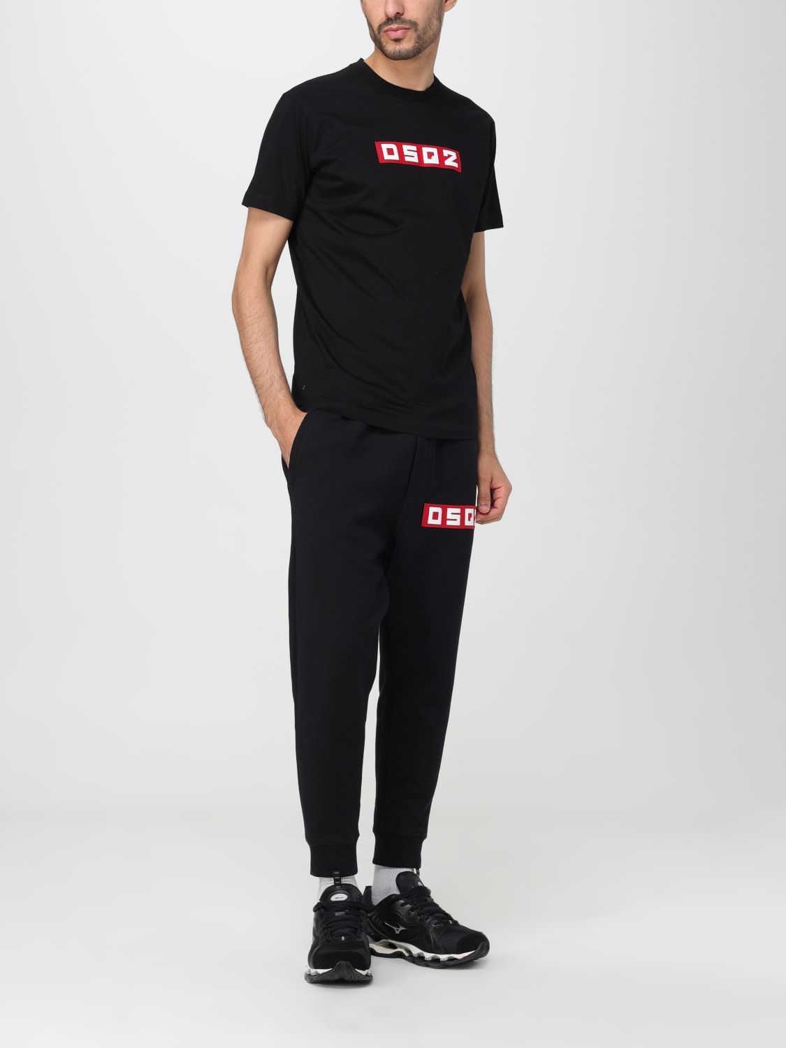 DSQUARED2 T-SHIRT: T-shirt men Dsquared2, Black - Img 2